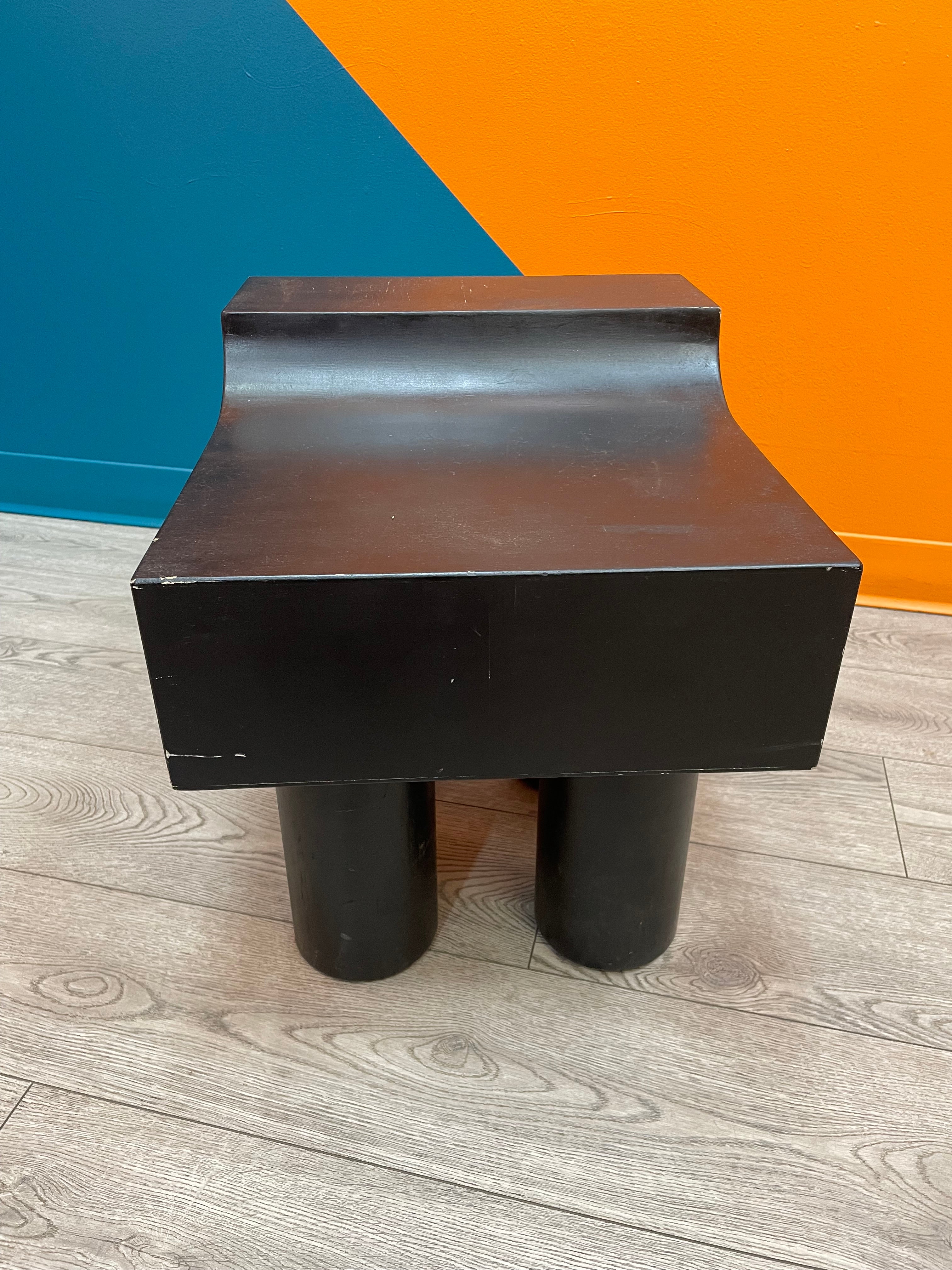 Modern Black Side Table