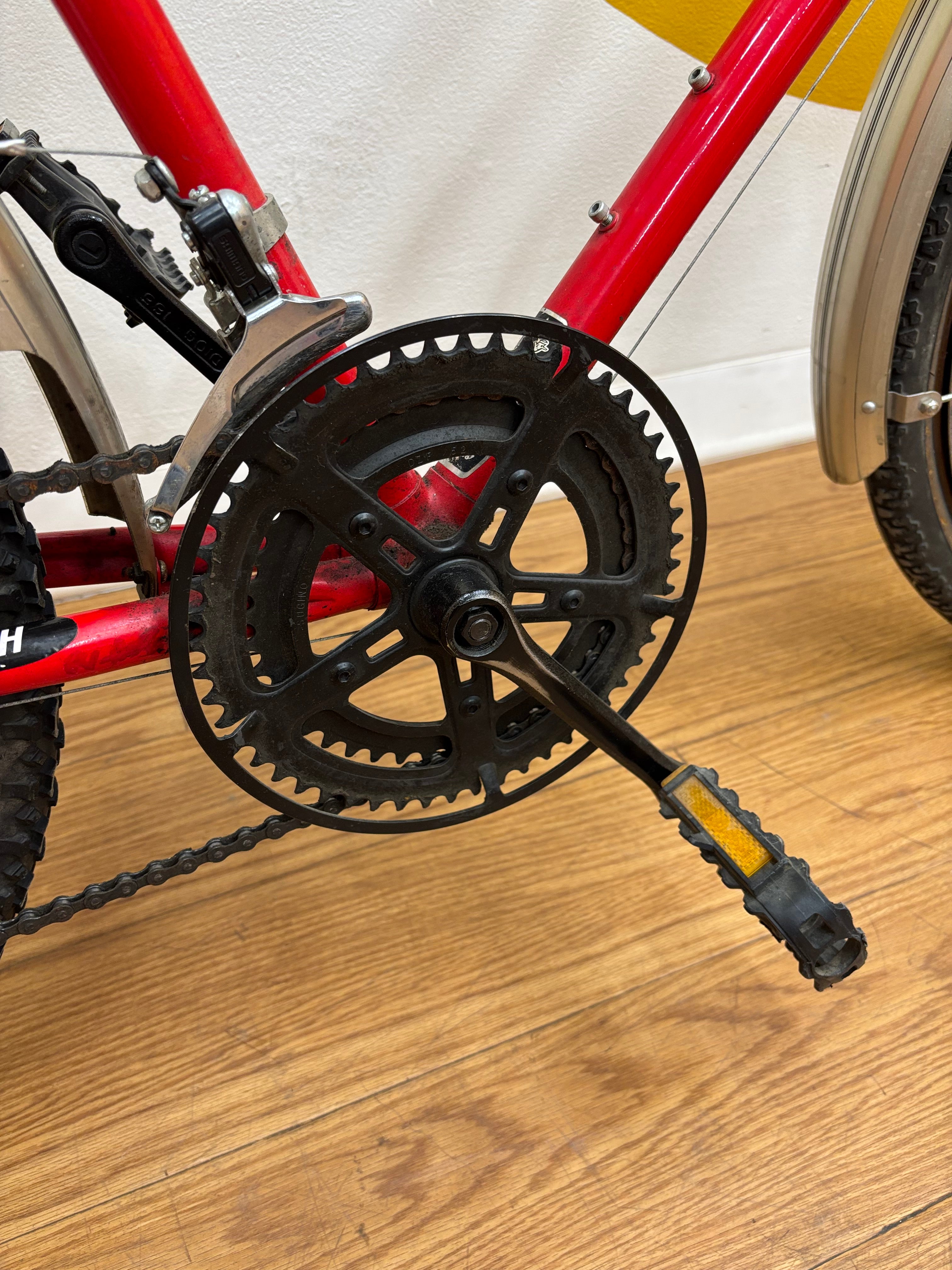 Red Raleigh Ozark Bicycle