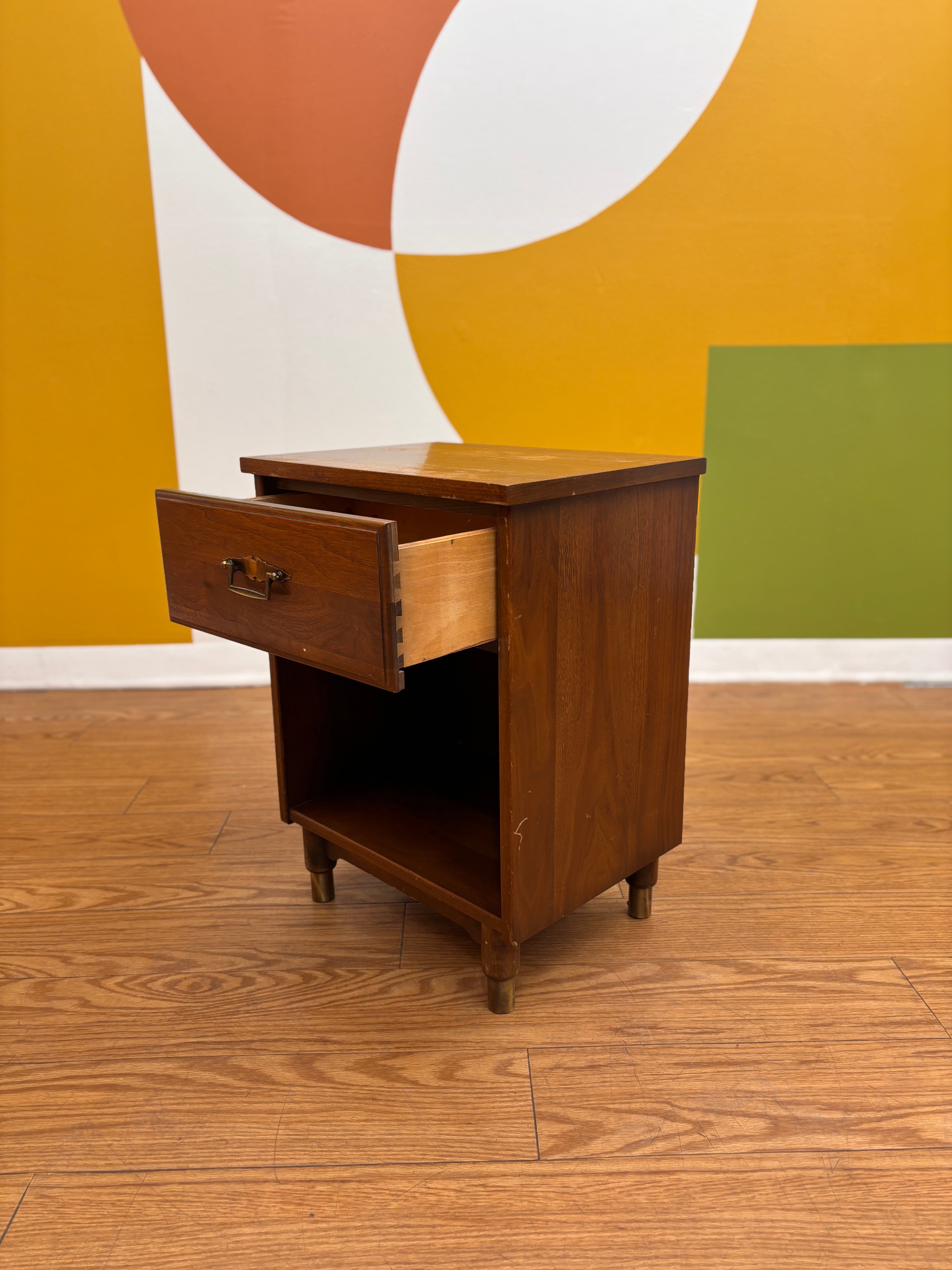 Wood Nightstand
