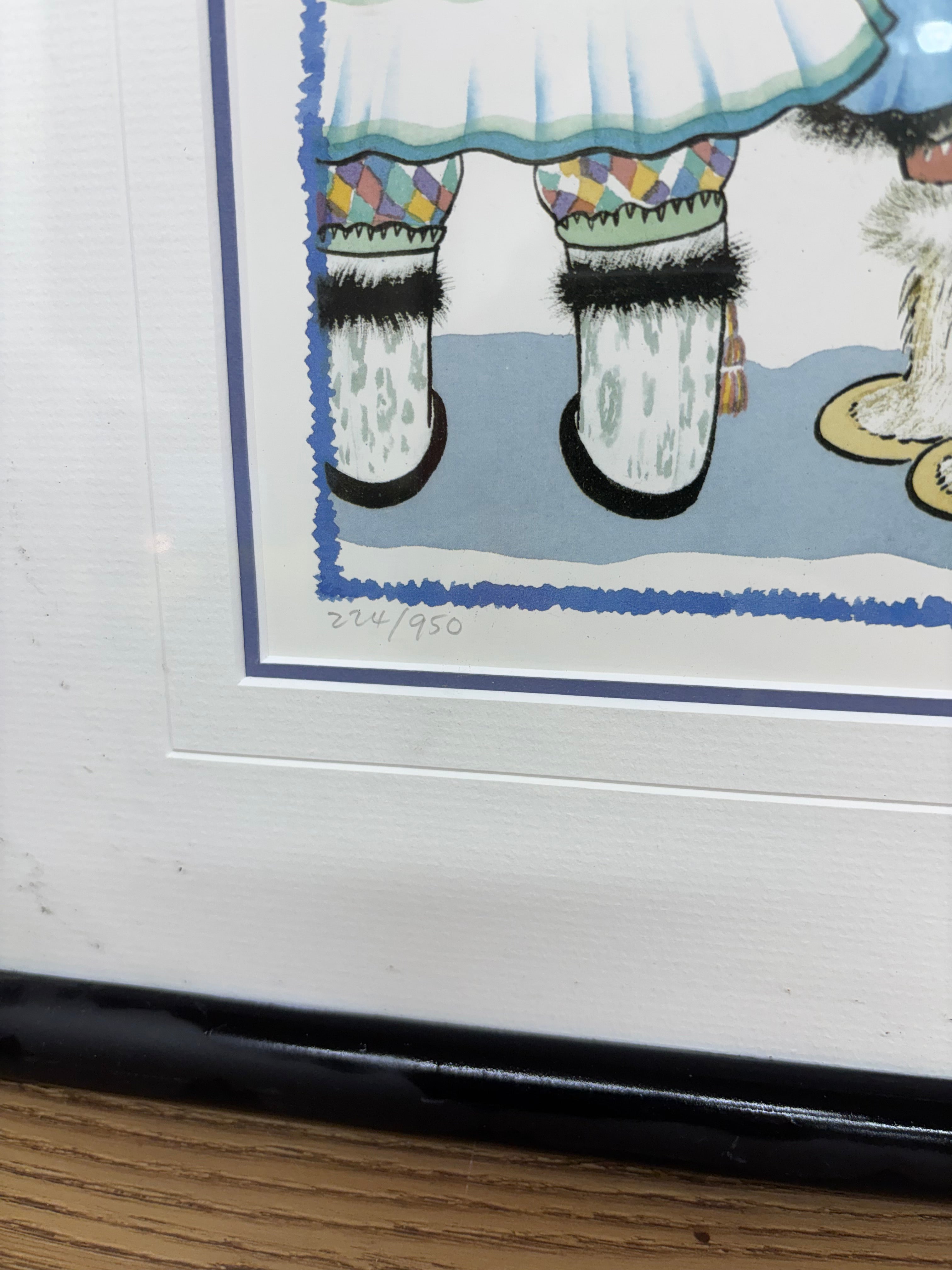 Beautiful Mothers Framed Print by Willie Wong