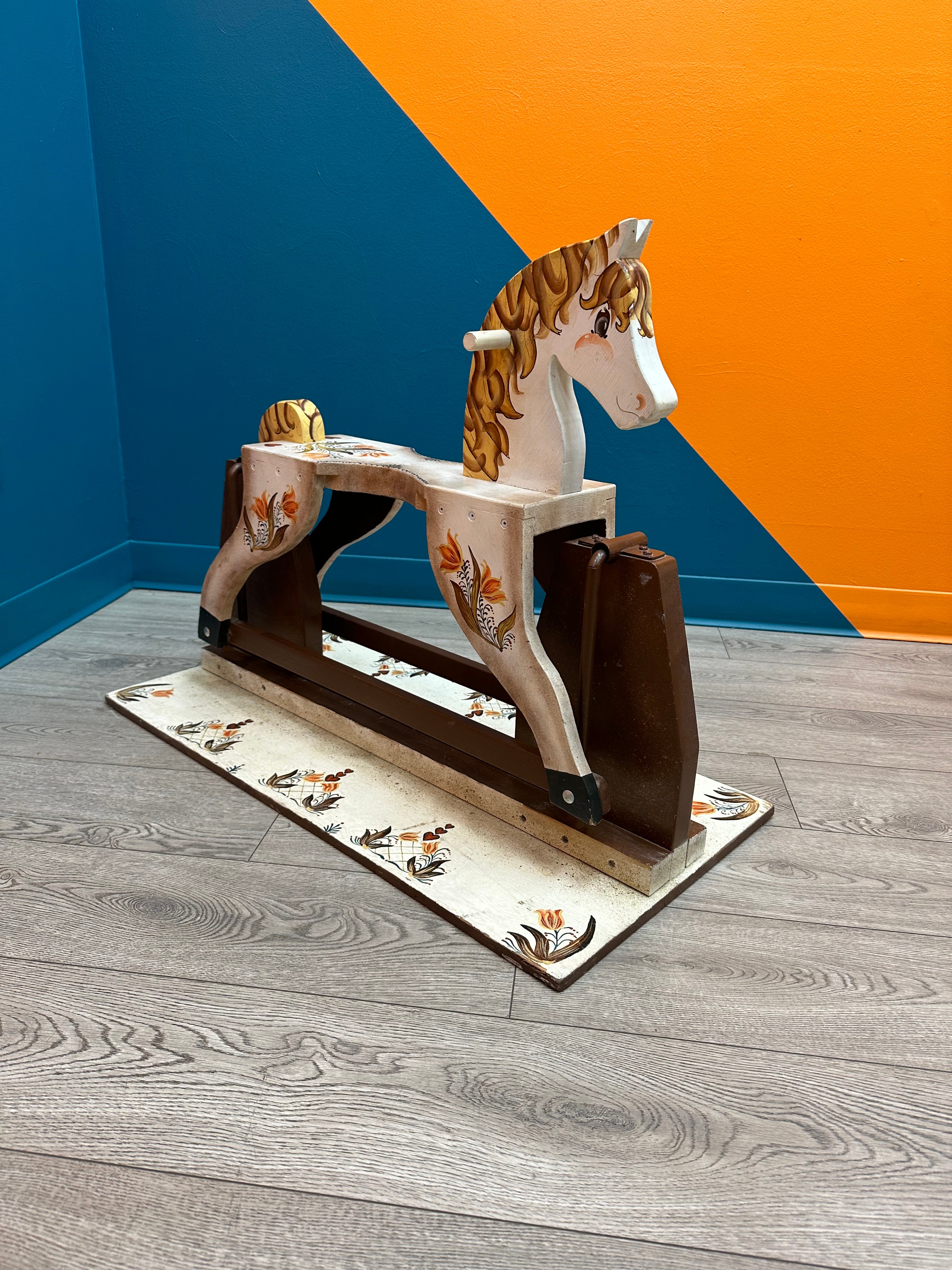 Wooden Rocking Horse