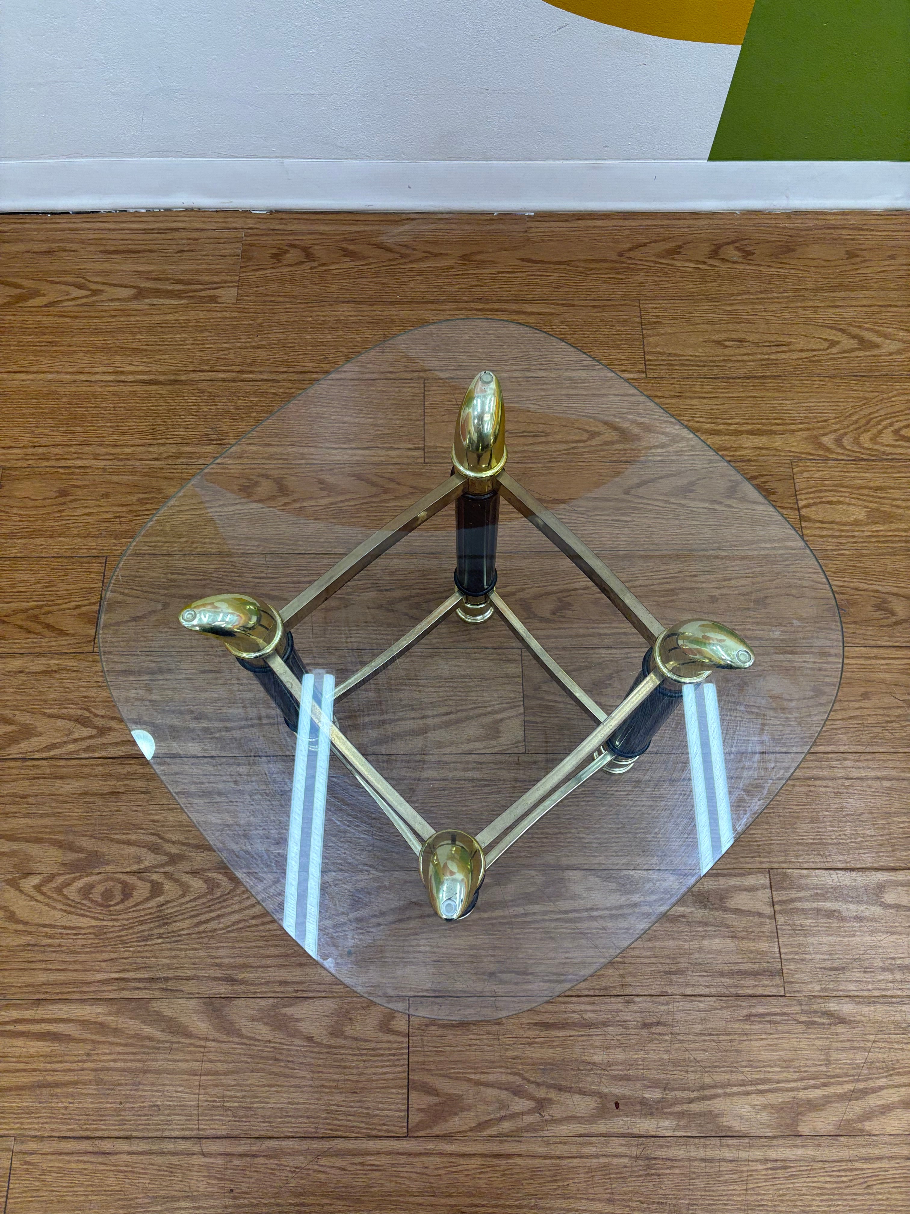Small Glass Side Table