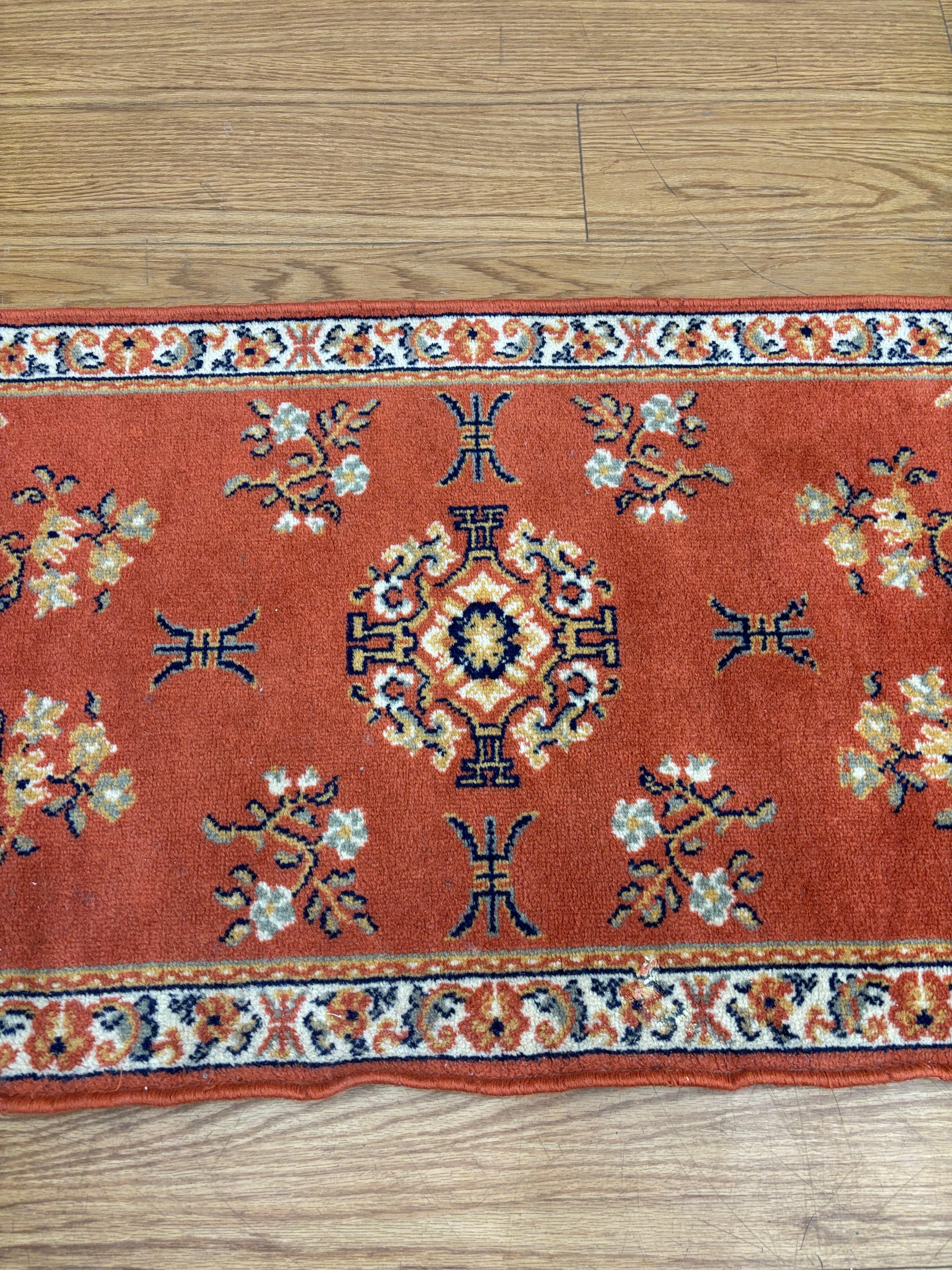 Small Orange Rug