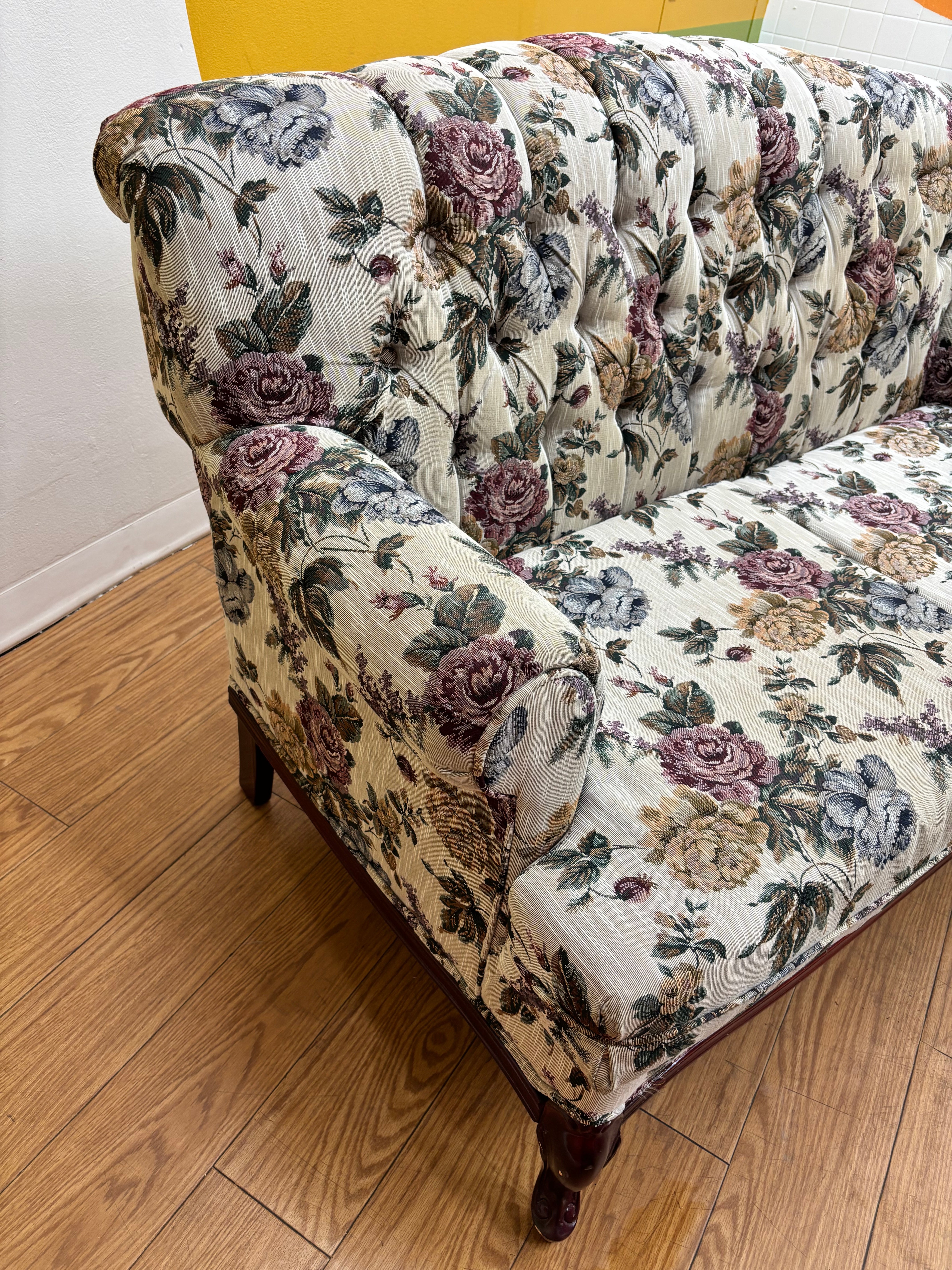 Floral Loveseat