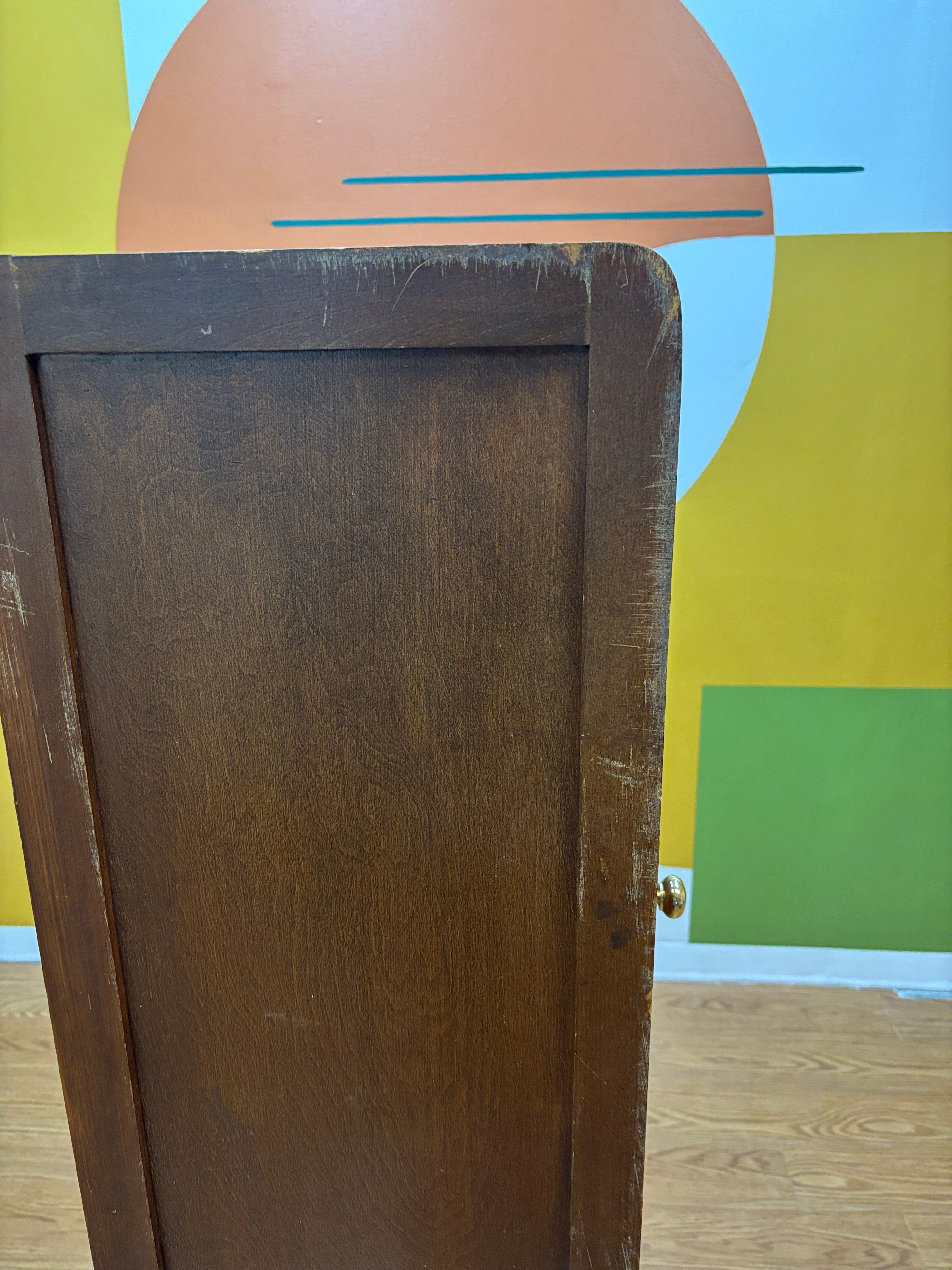 Wood Display Cabinet