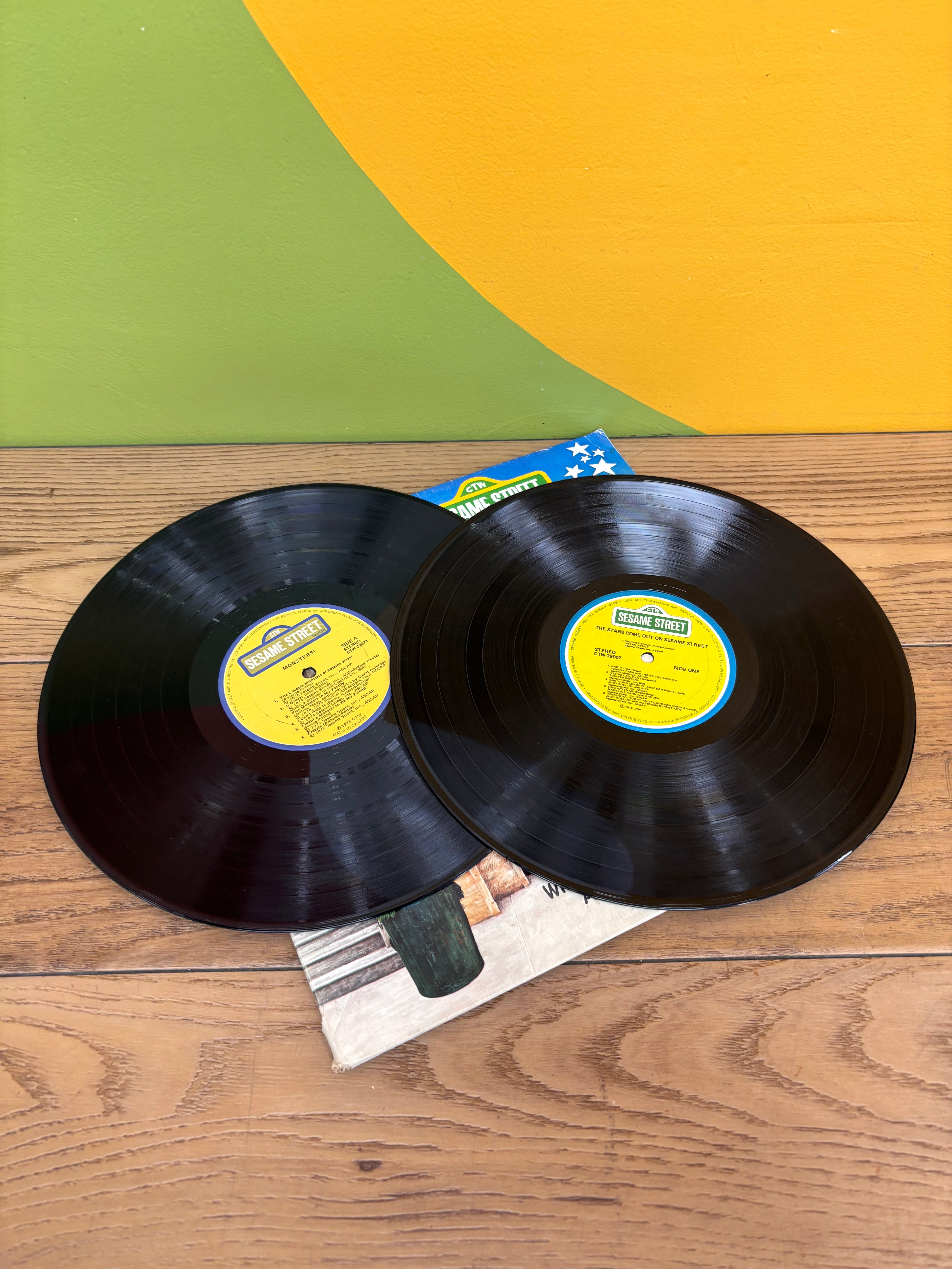 The Stars Come Out on Sesame Street Vinyl 1979