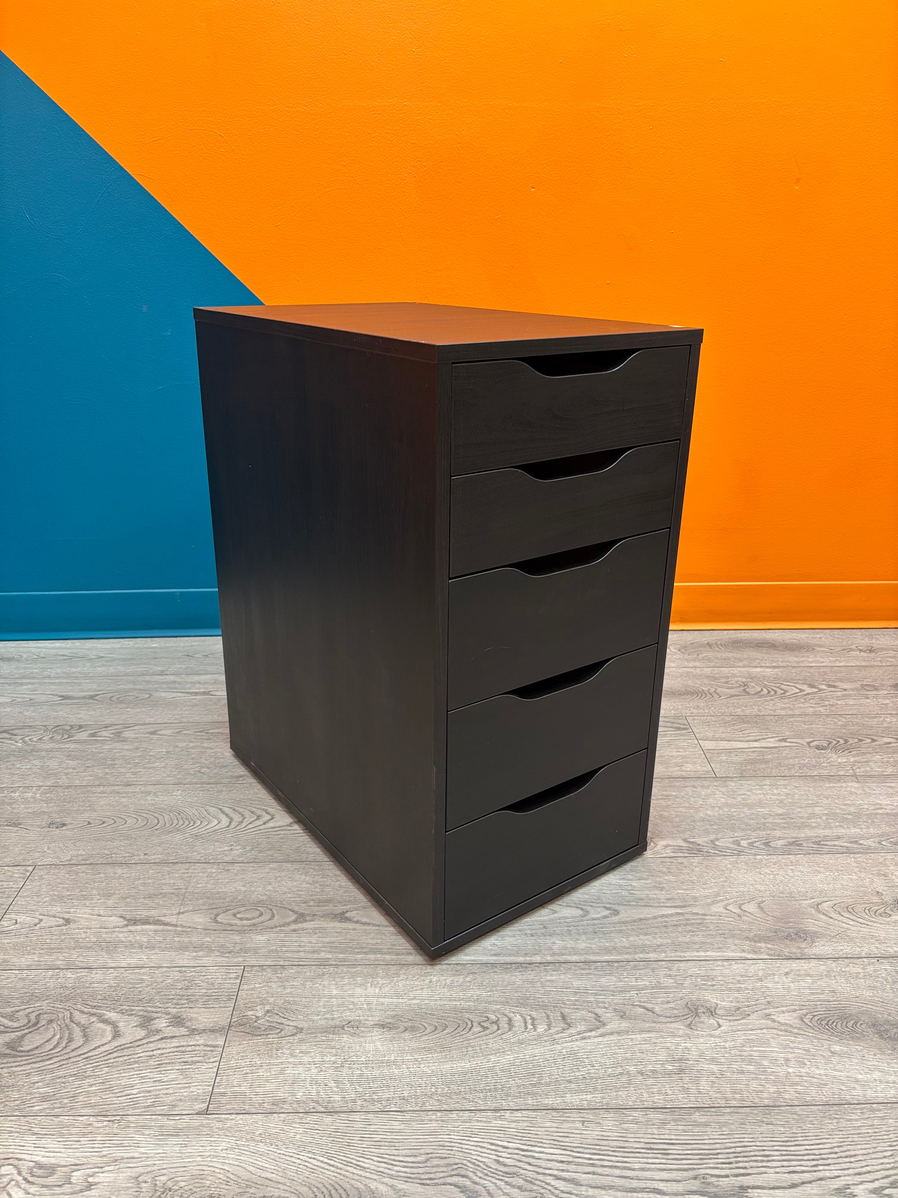 Black Drawer Unit - Ikea