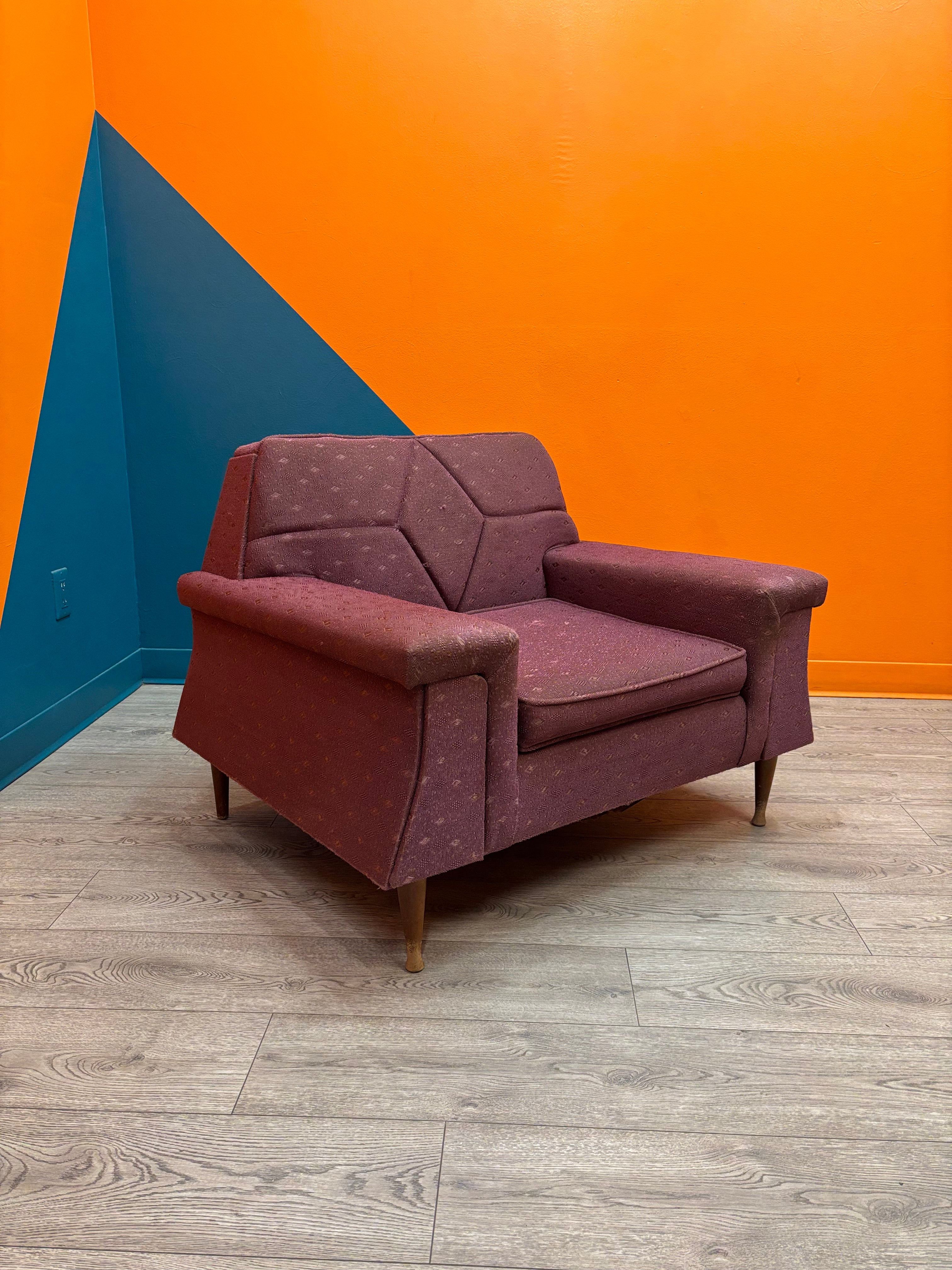 Purple Armchair