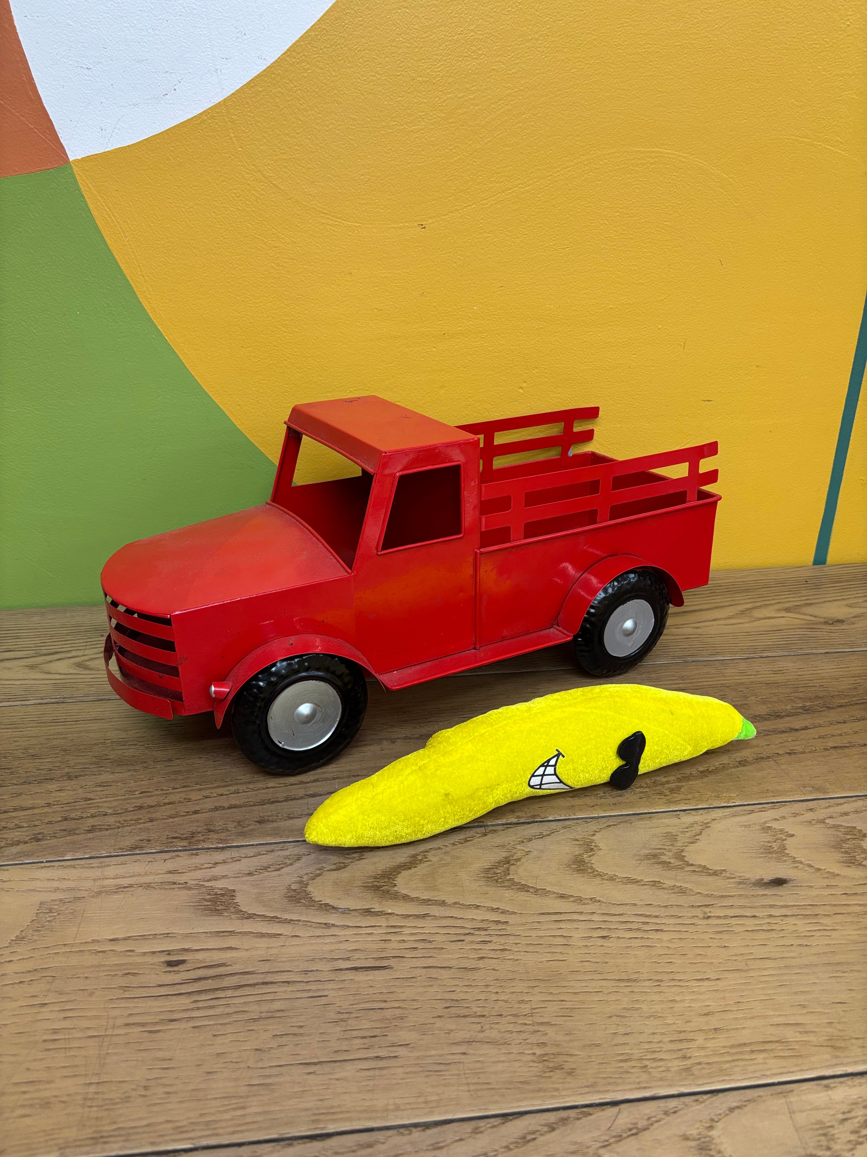 Decorative Red Truck