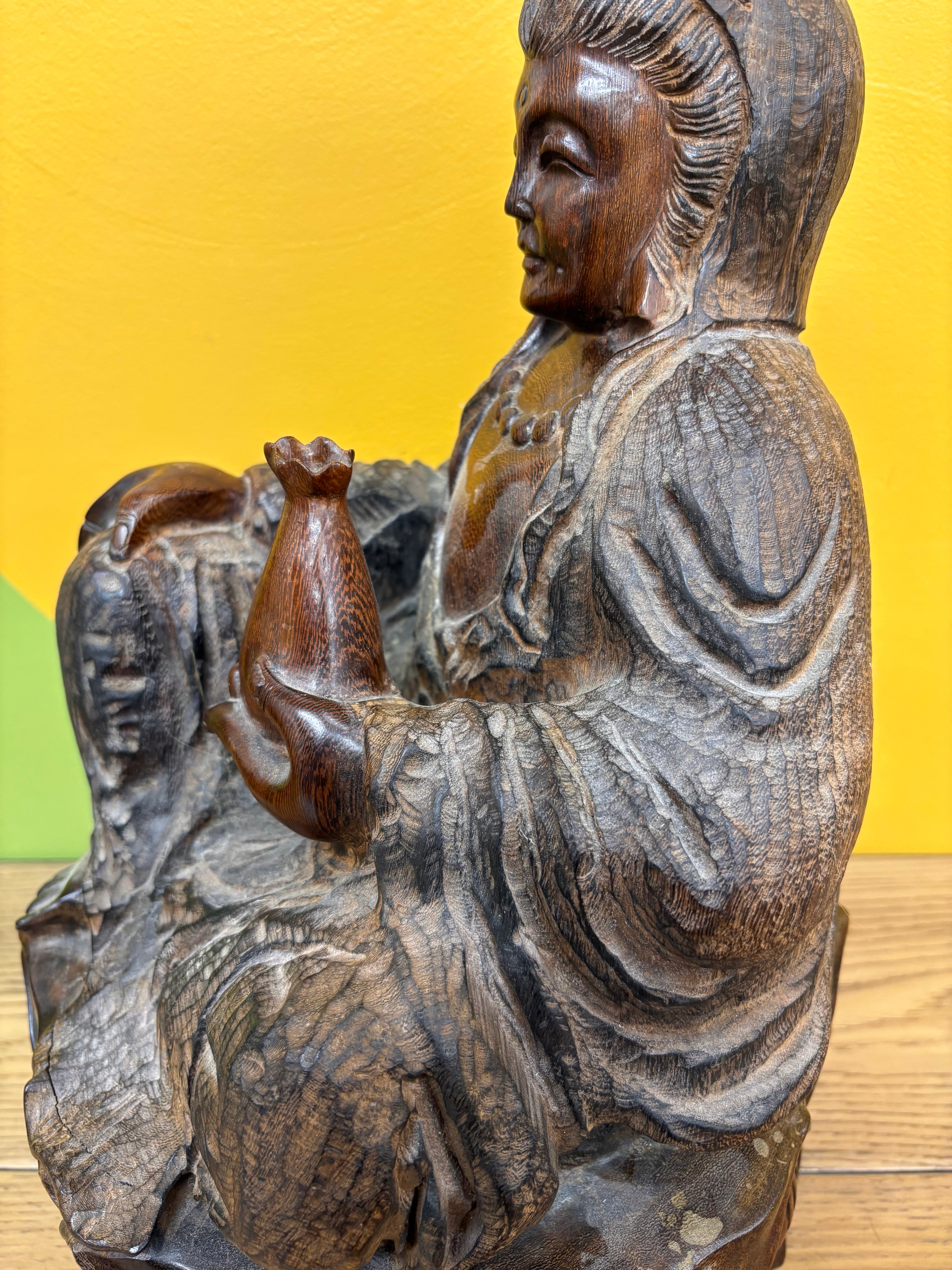 Wood Carved Statue