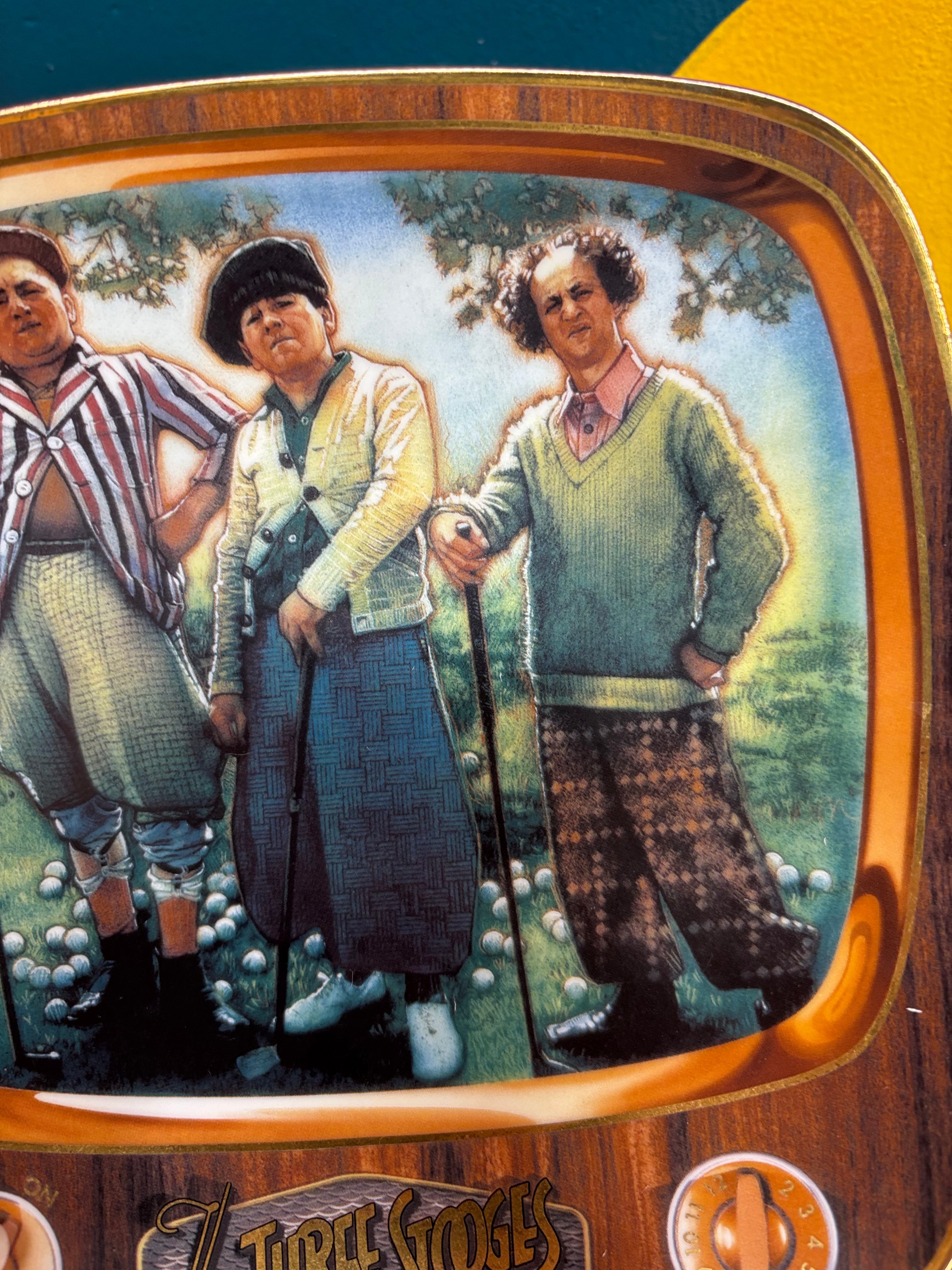 The Three Stooges Musical Plate