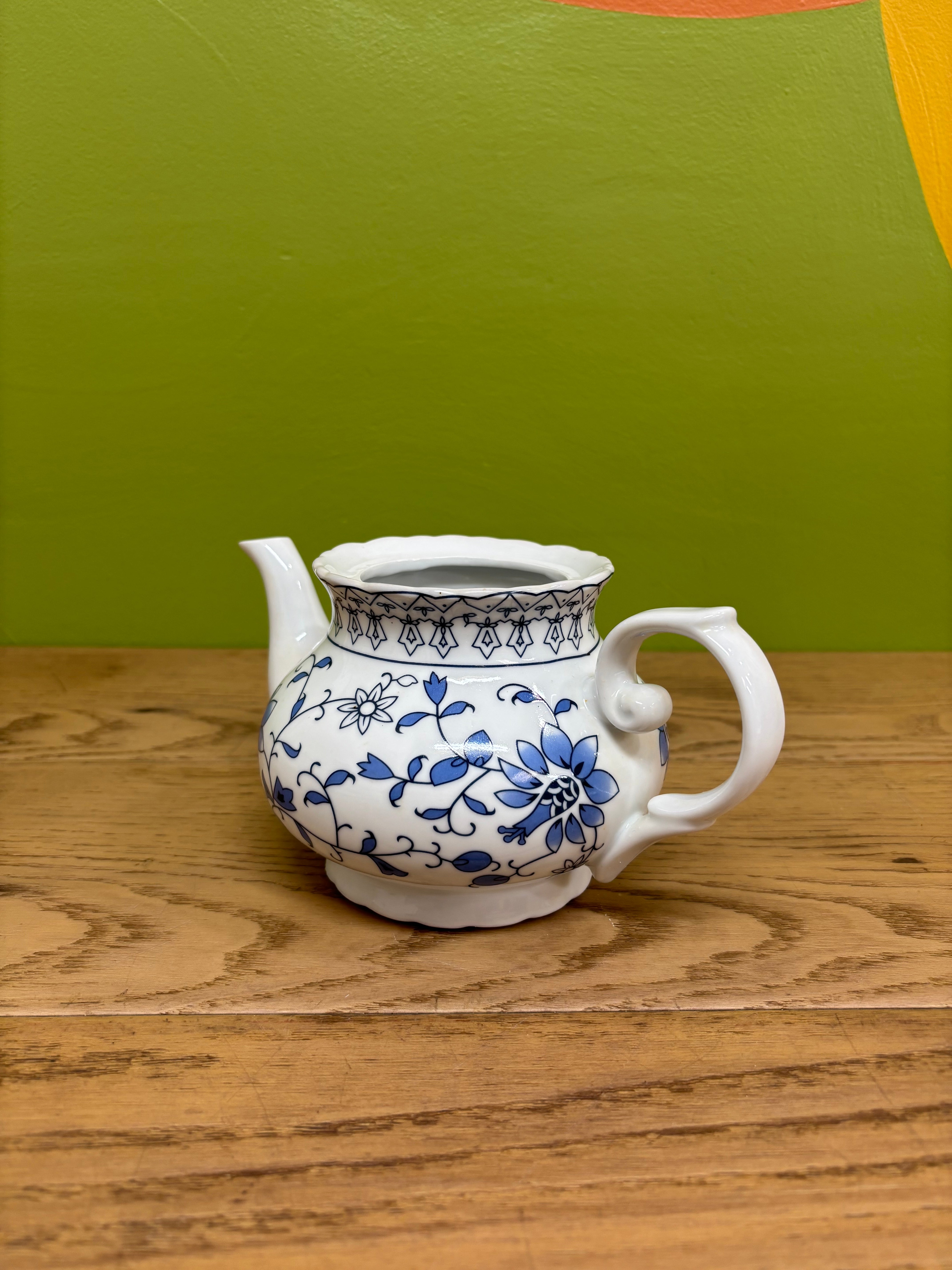 Blue and White Teapot