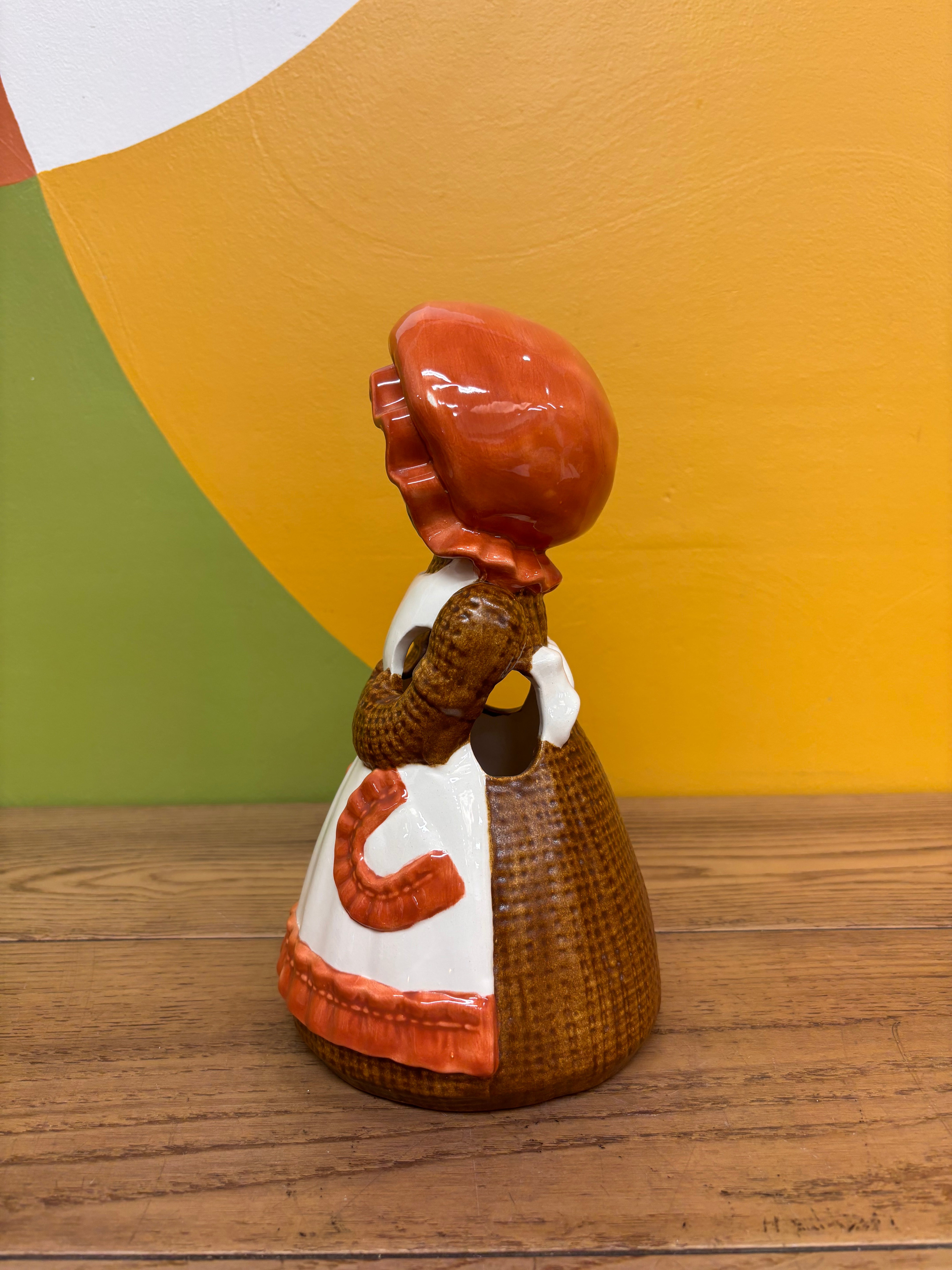 Ceramic Burlap Doll Kitchen Set
