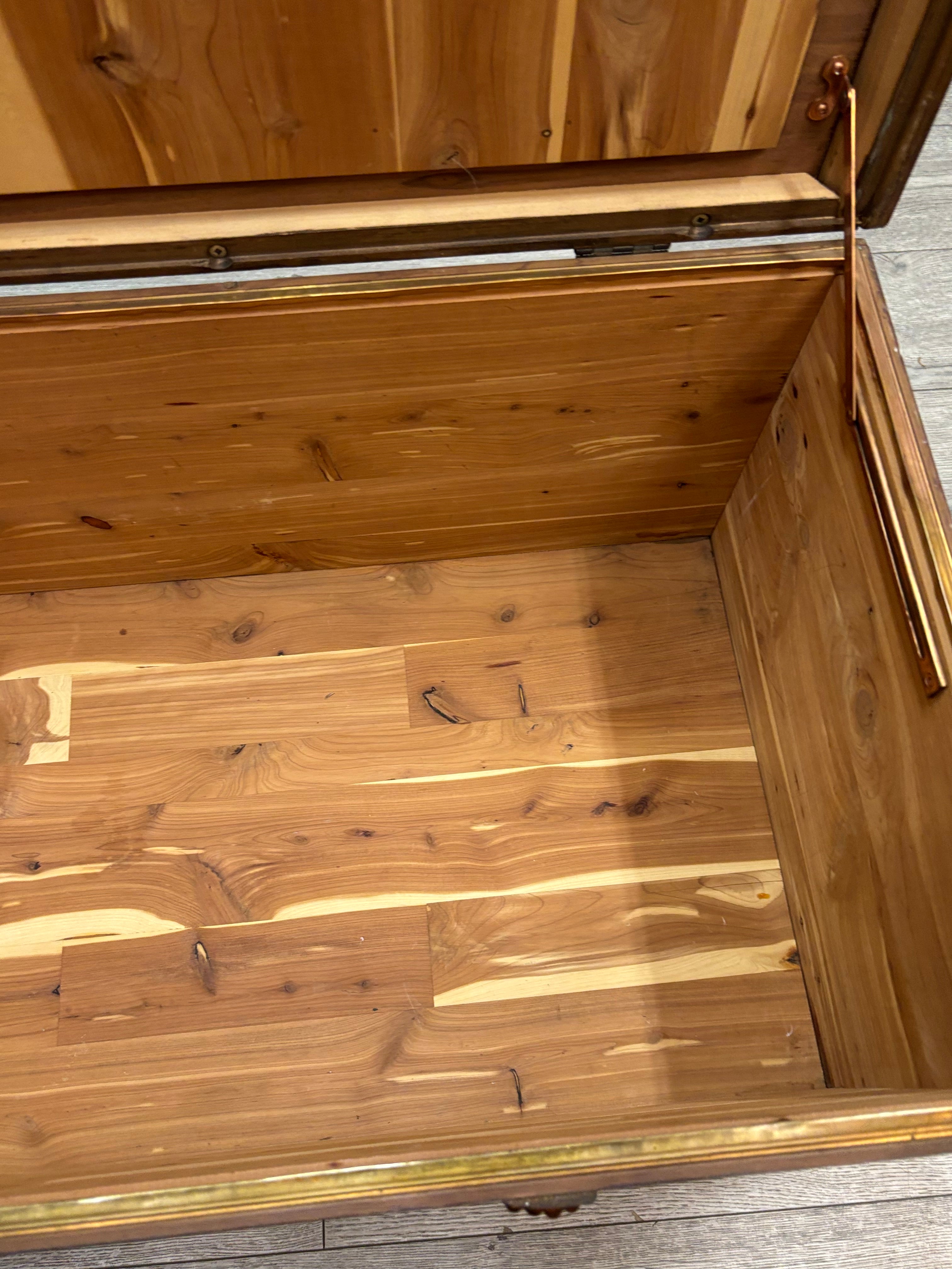 Honderich Cedar Chest with Bottom Drawer