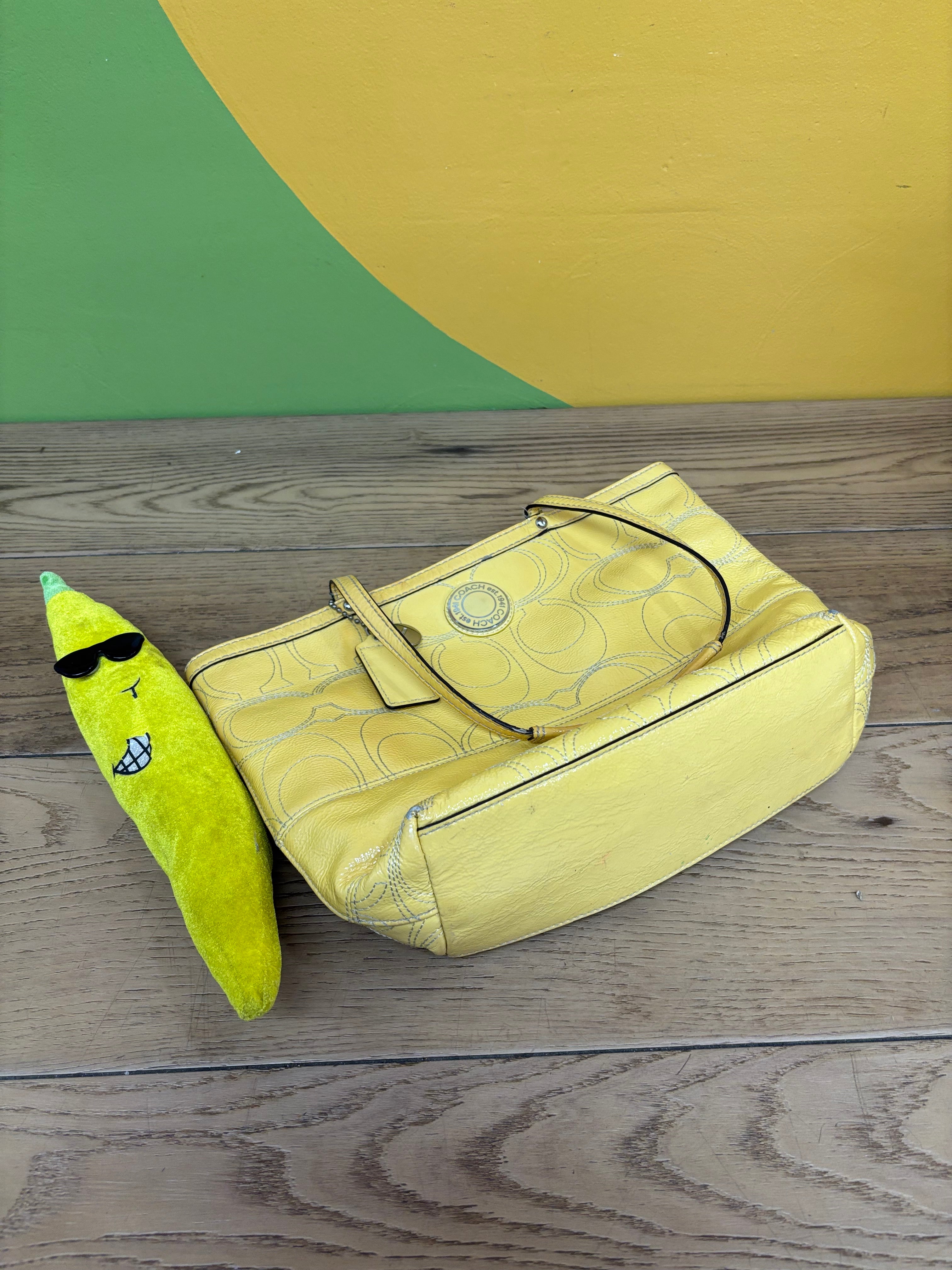 Yellow Tote Bag