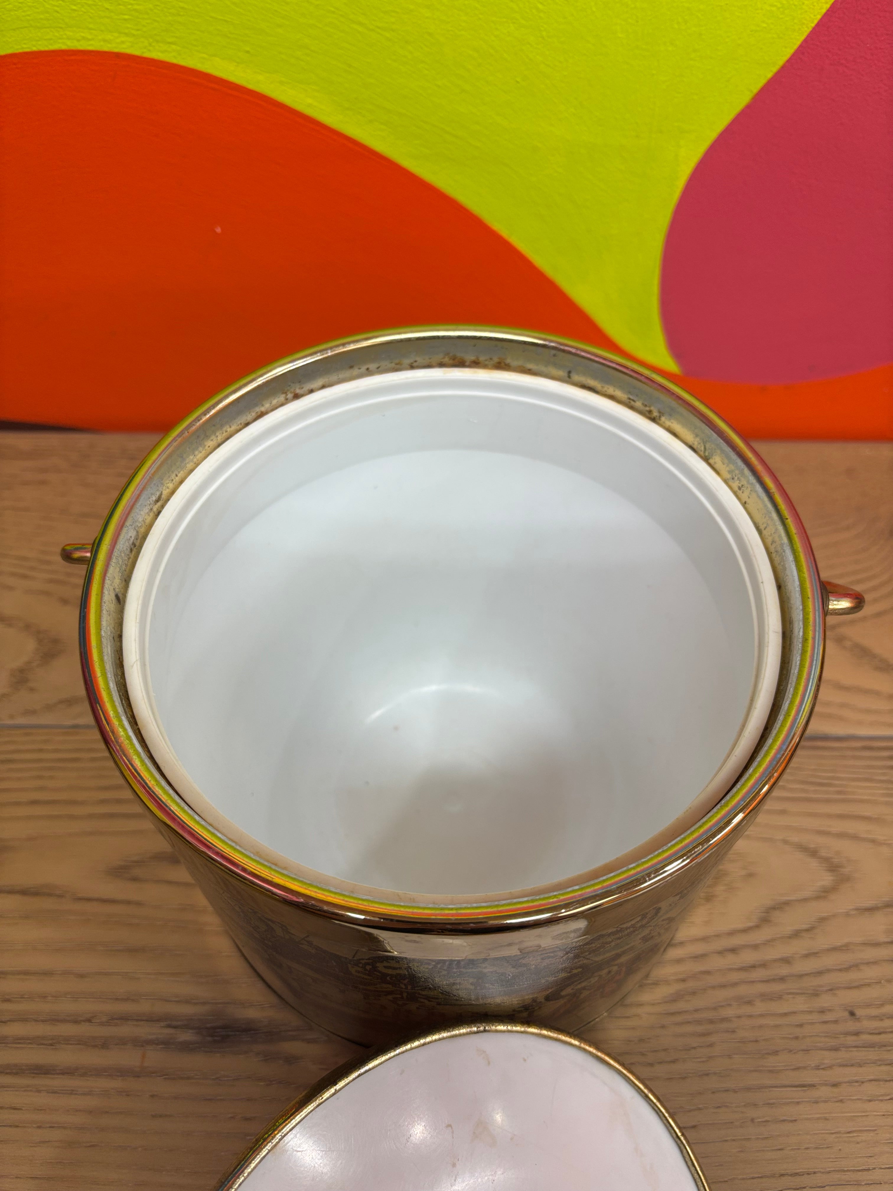 World Map Ice Bucket