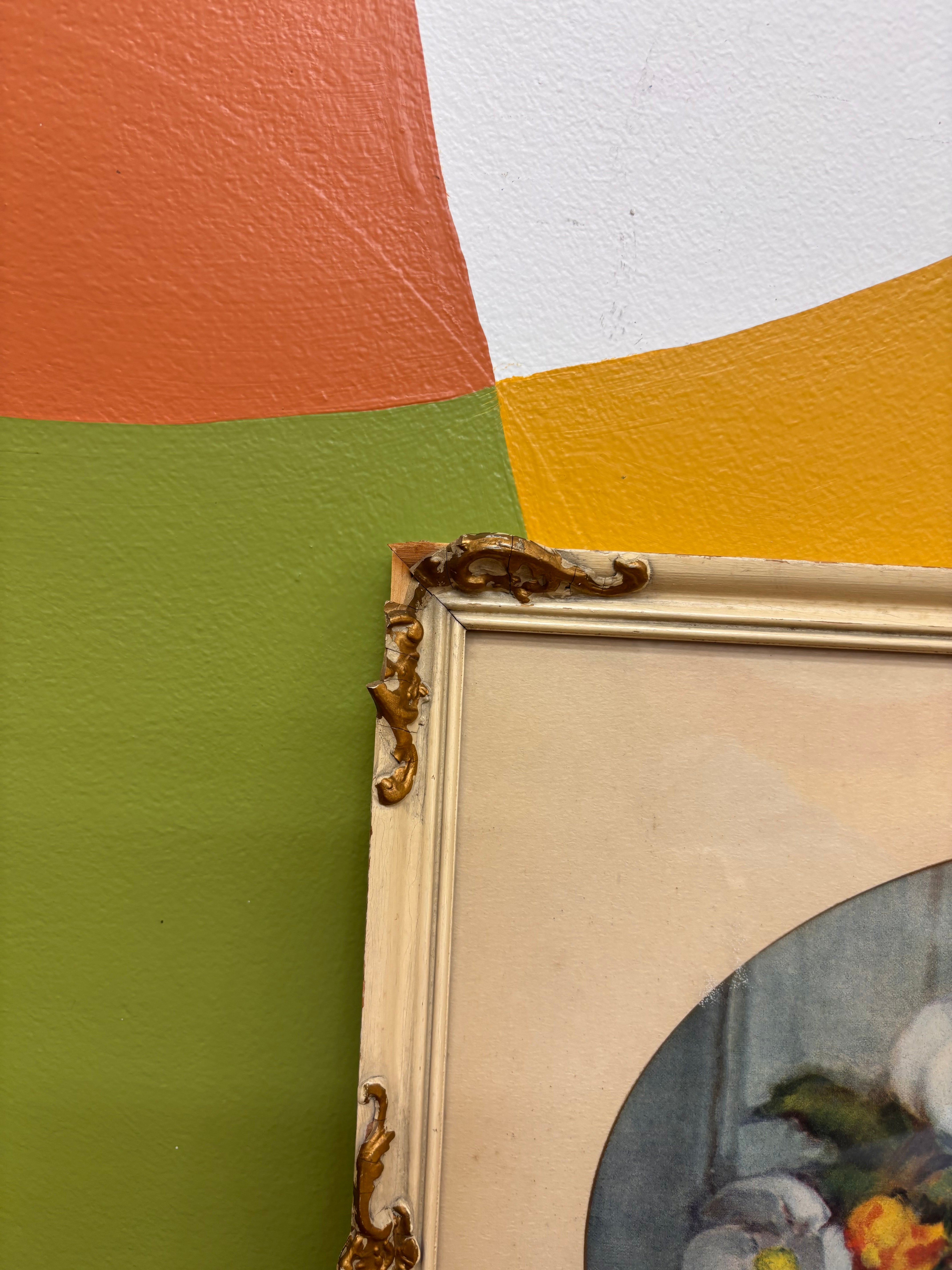 Framed Floral Photo