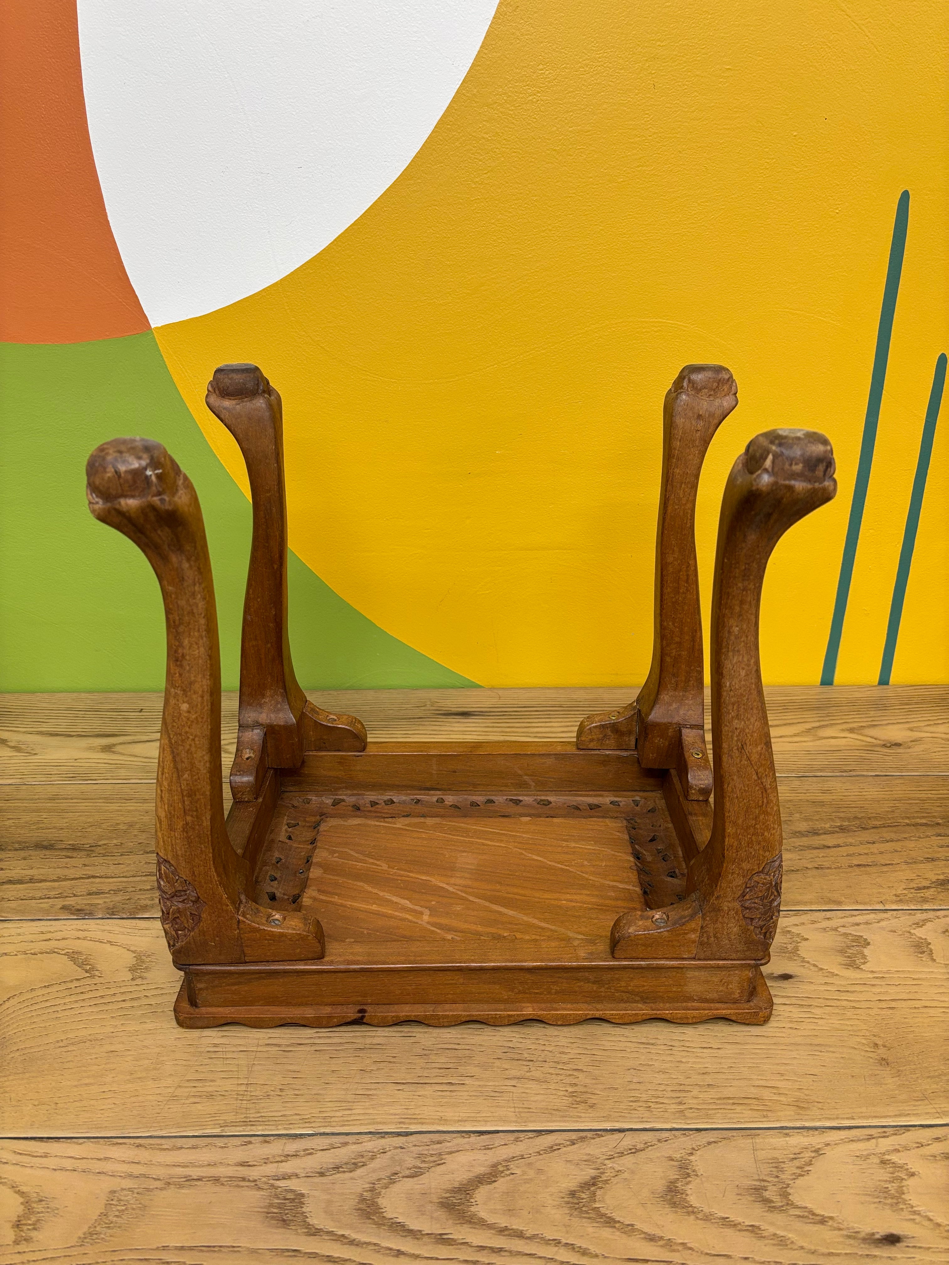 Small Wood Side Table