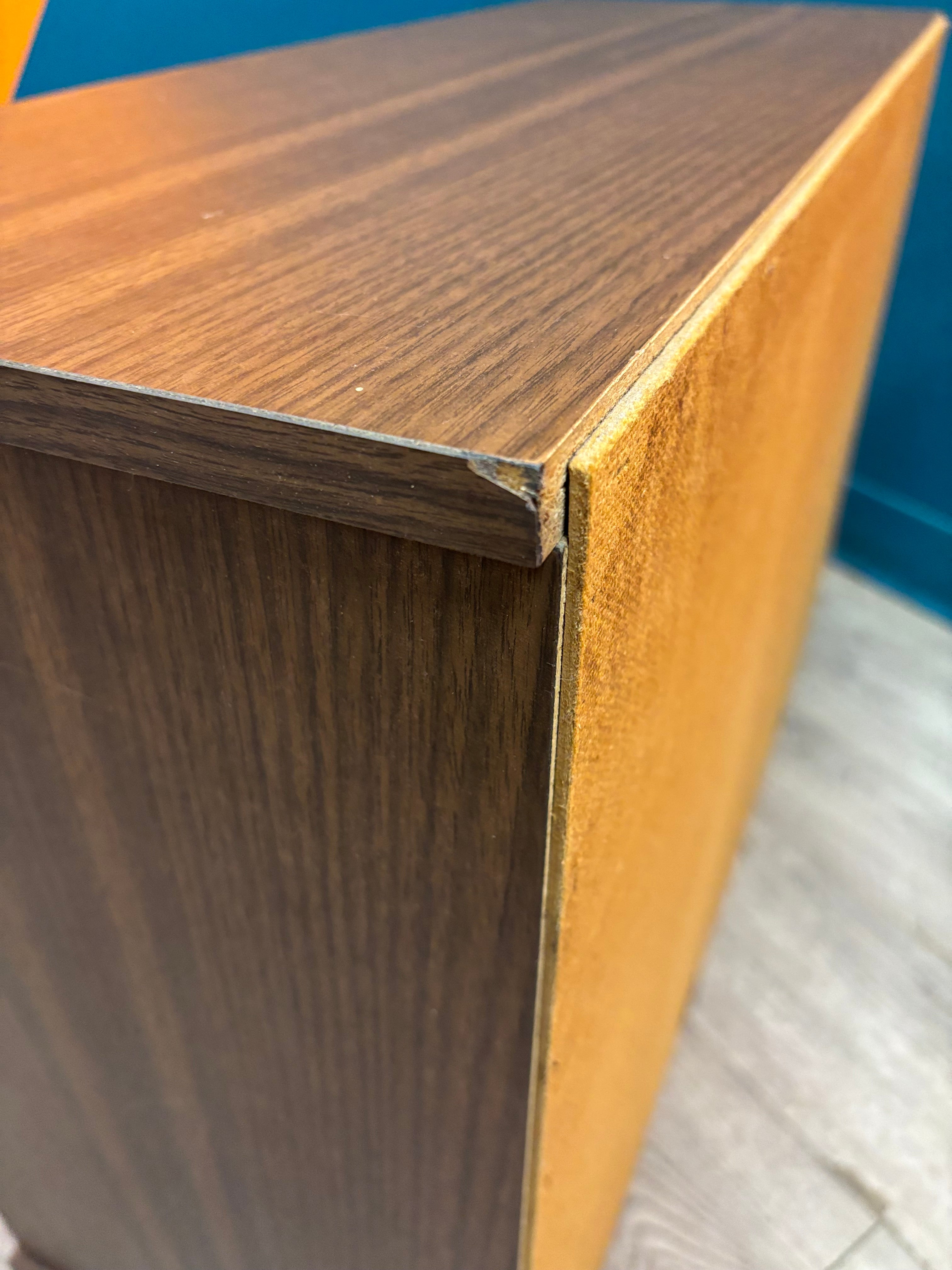 Small Cabinet with Glass Doors