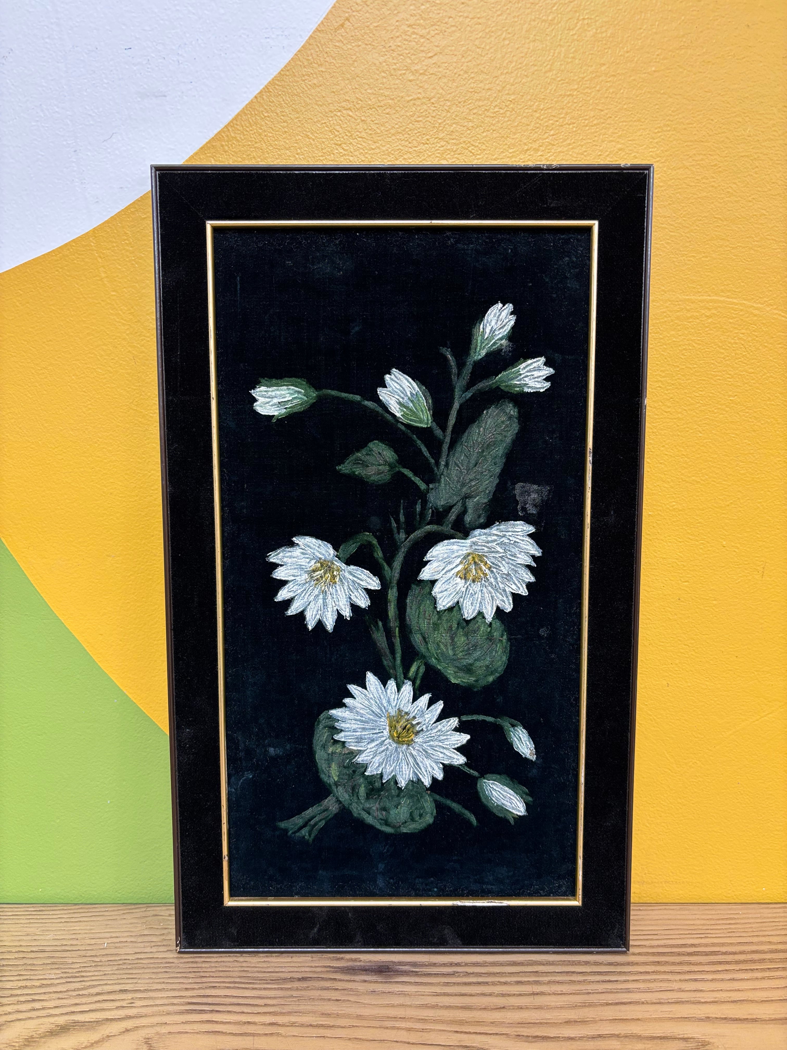 Velvet Flower Painting