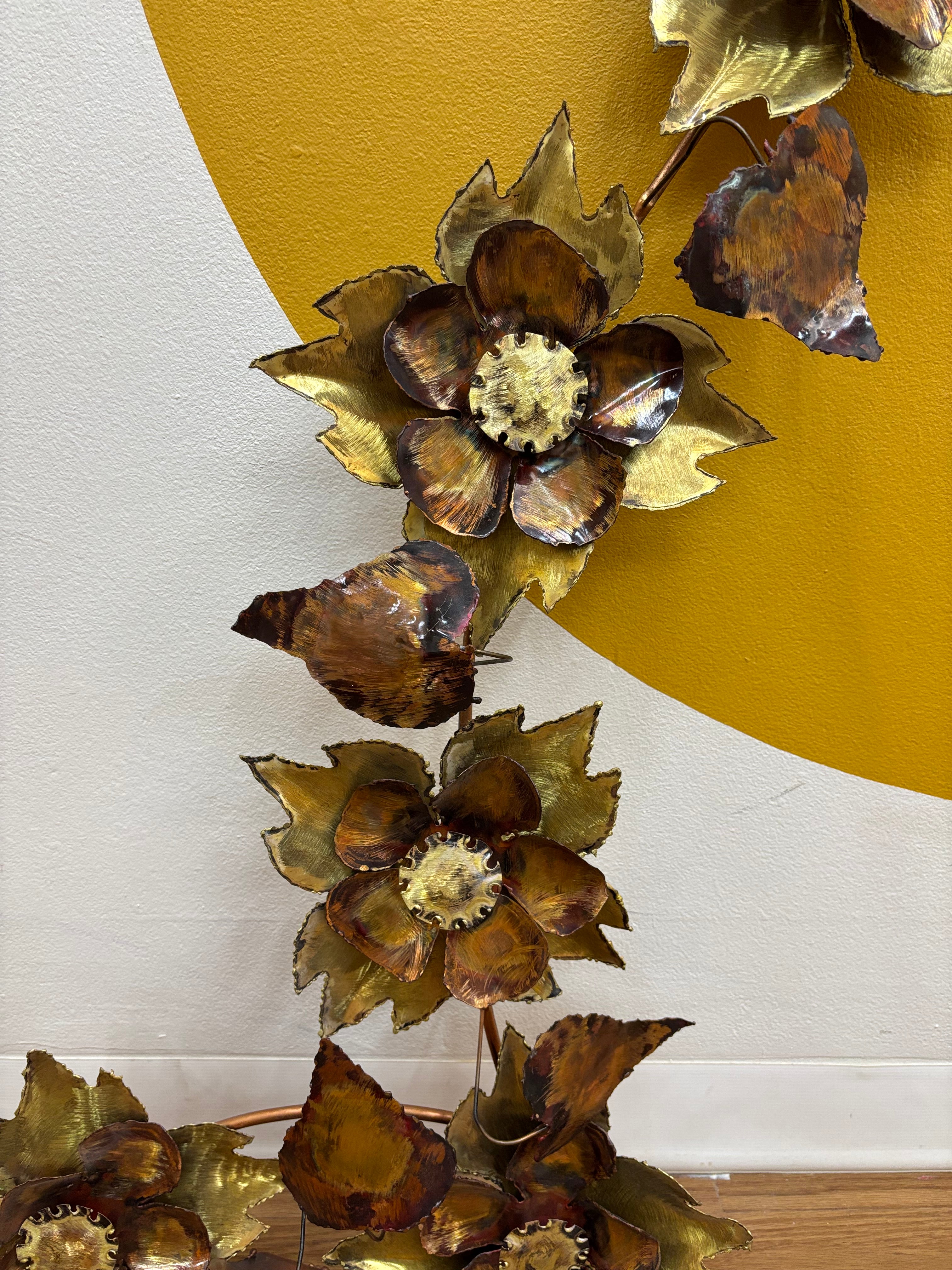 Metal Flower Art (2 available)