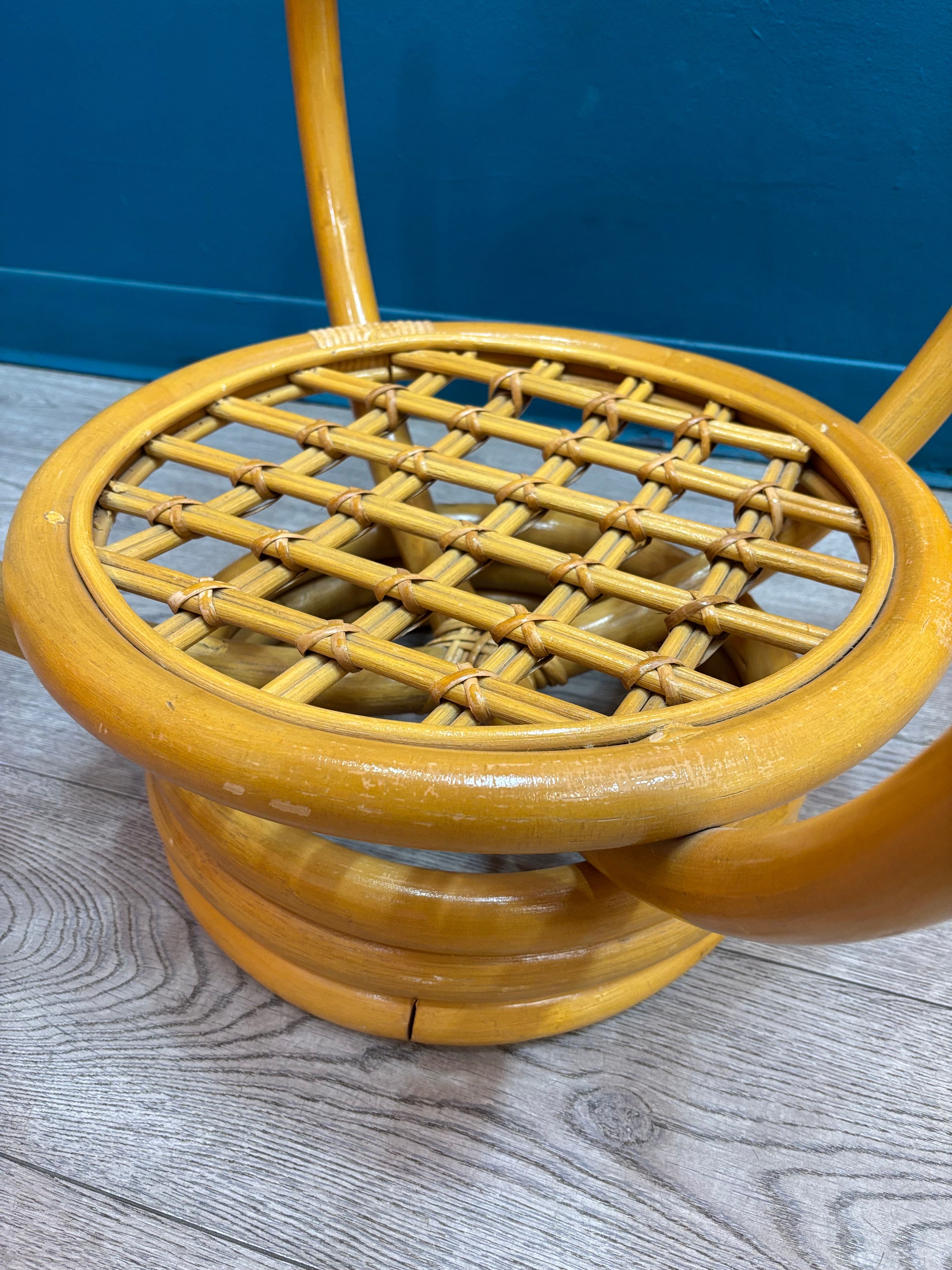 Round Glass Side Table
