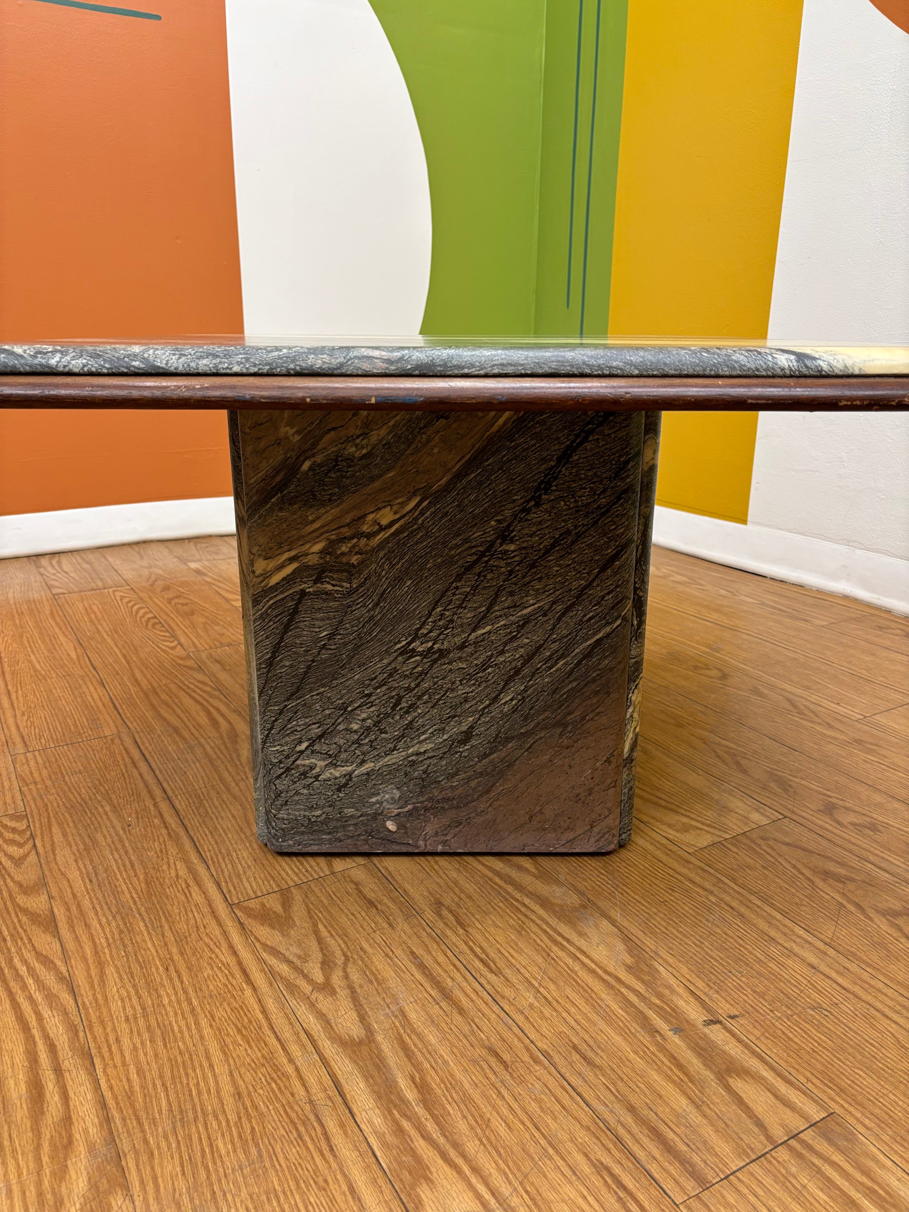 Square Marble Top Coffee Table