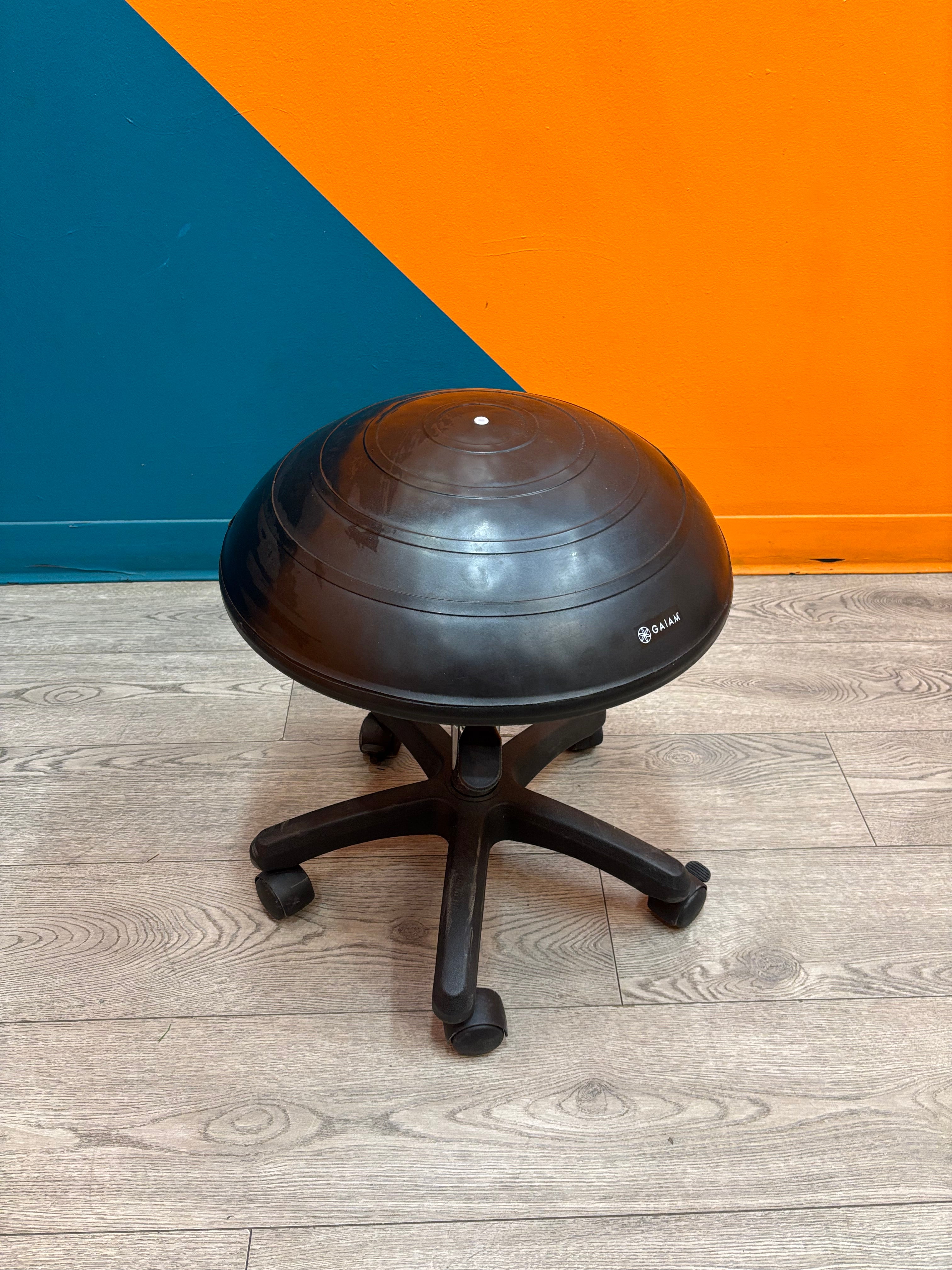 Gaiam Balance Ball Rolling Stool