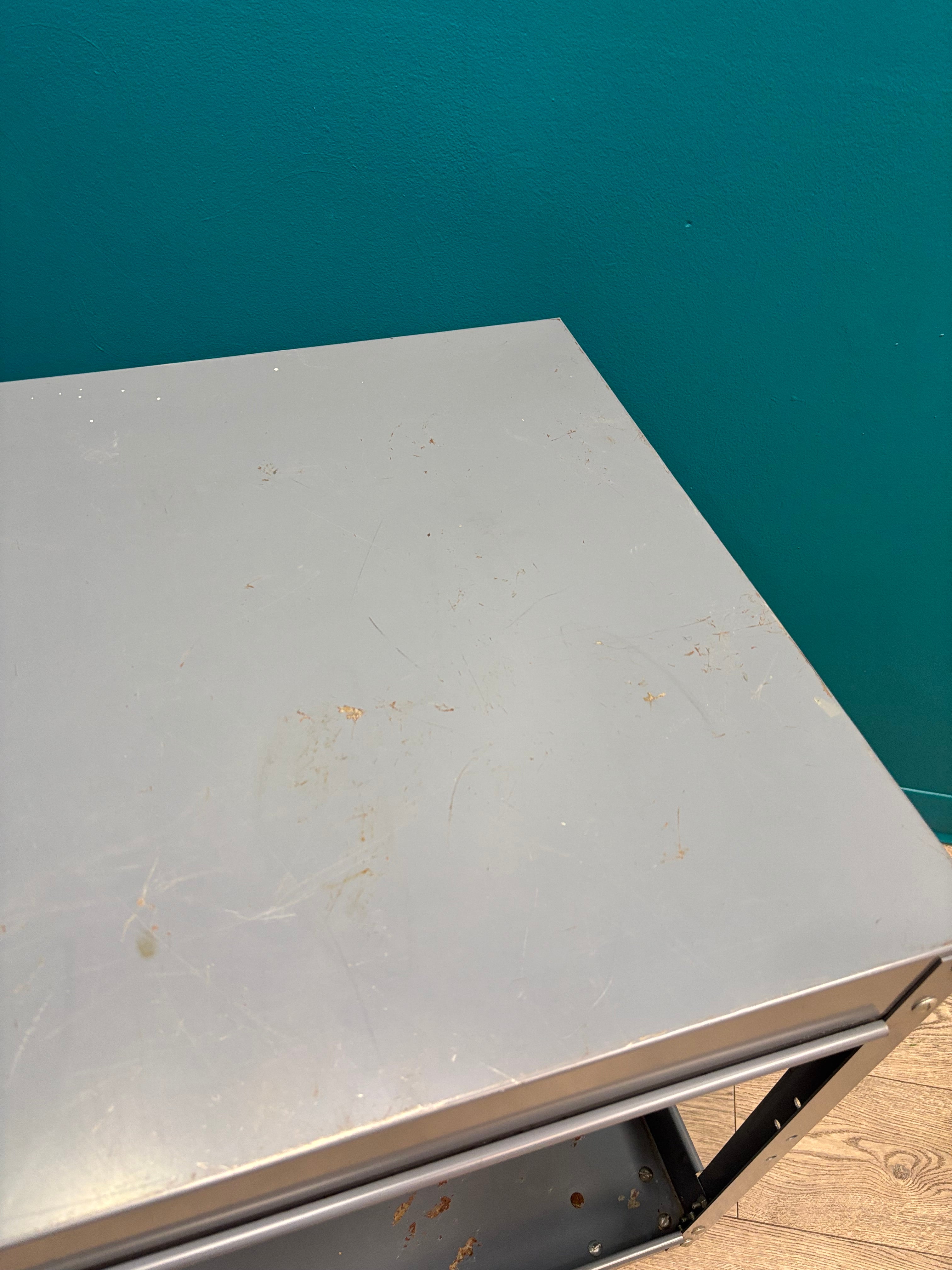 Large Metal Rolling Cart