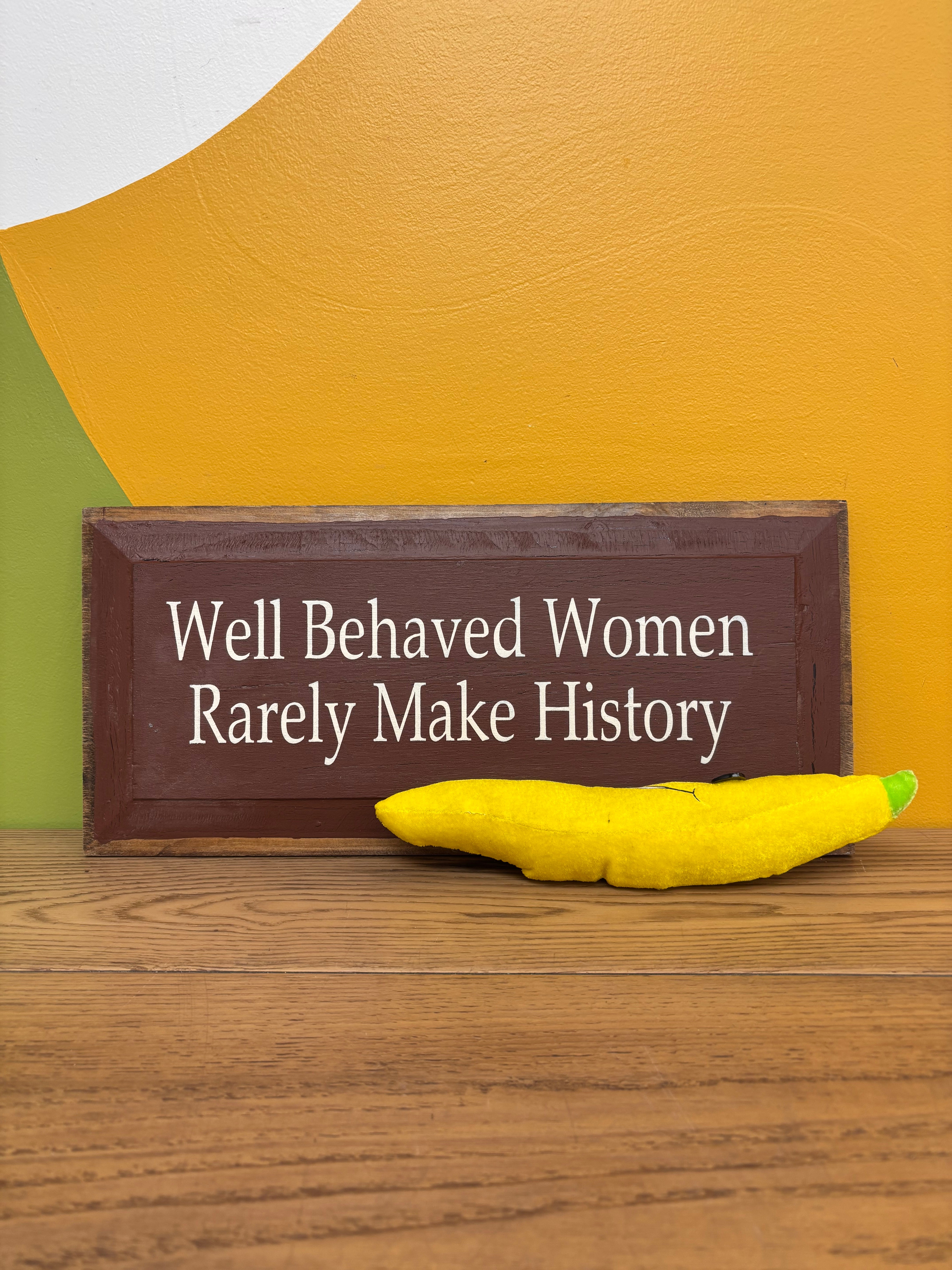 Wooden Sign