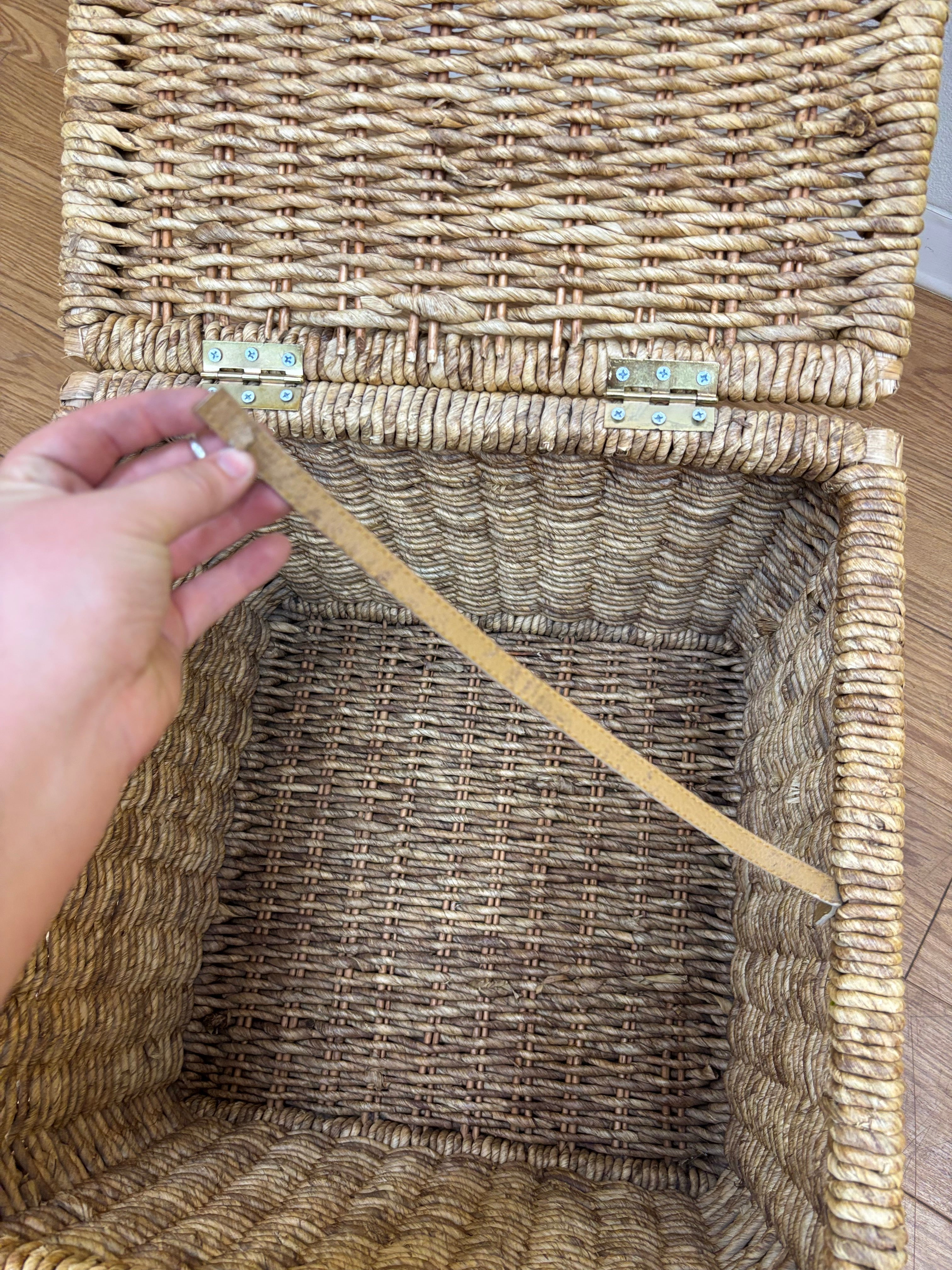 Square Wicker Hamper