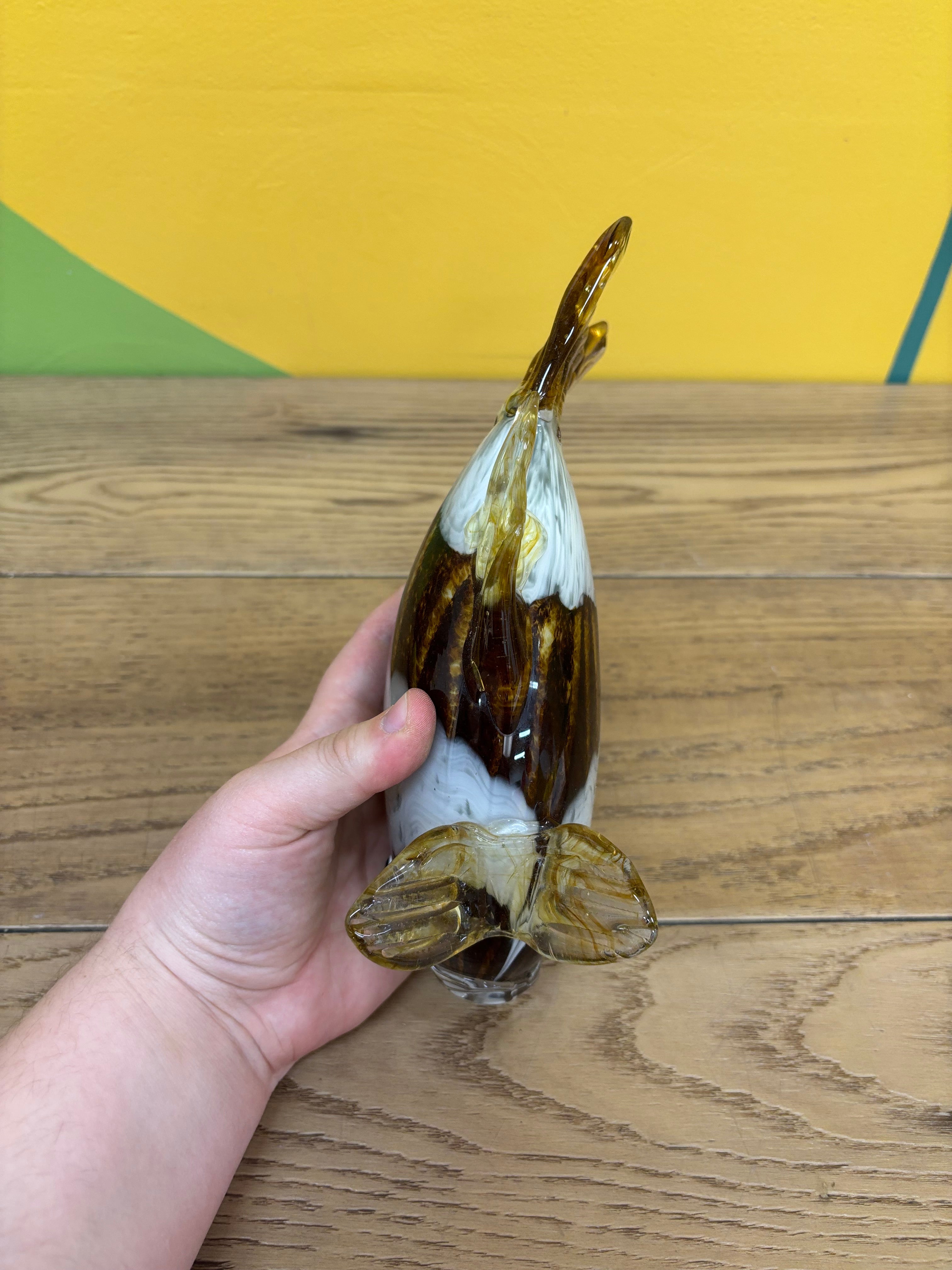 Glass Fish Sculpture