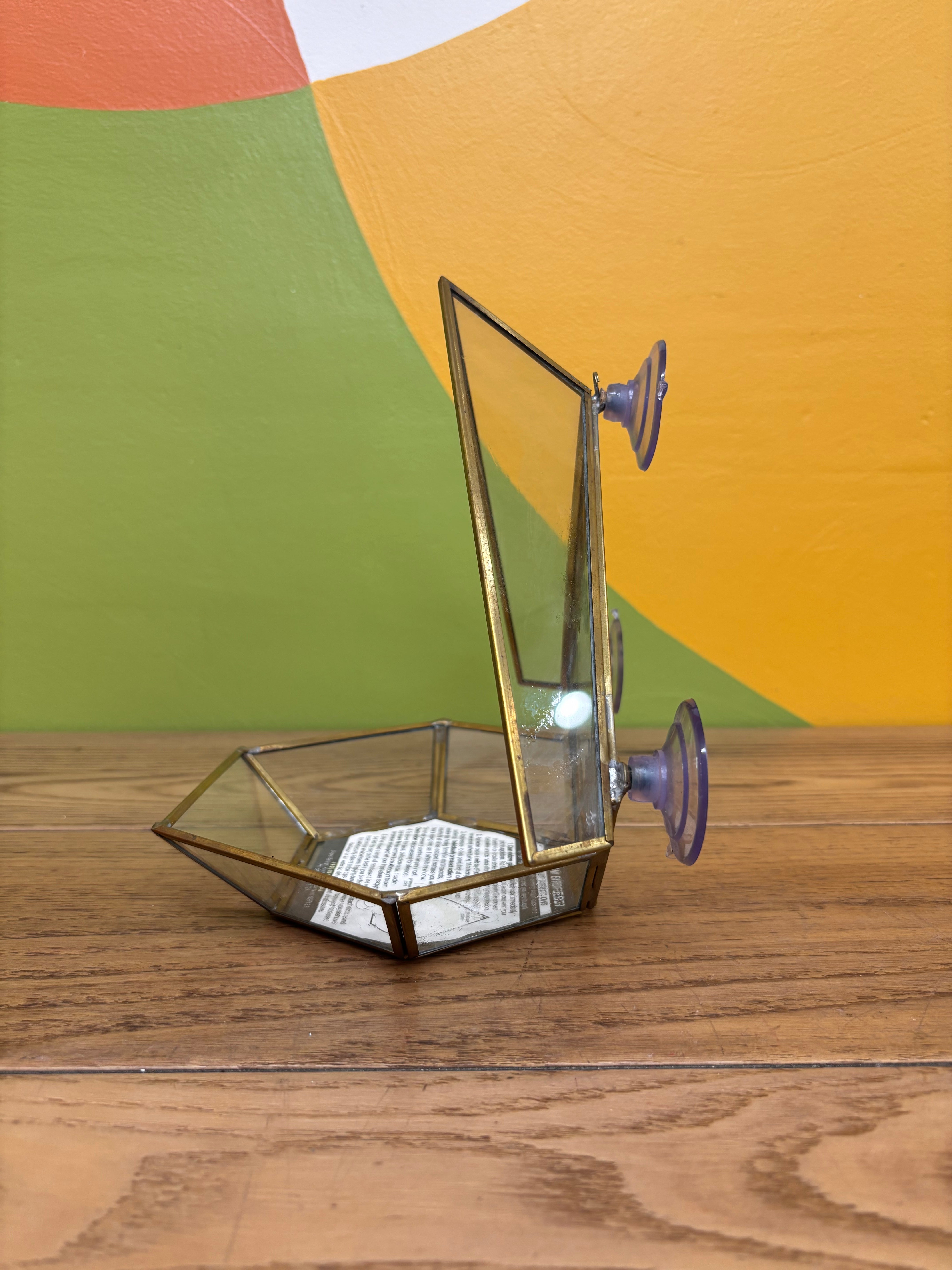 Glass Bird Feeder