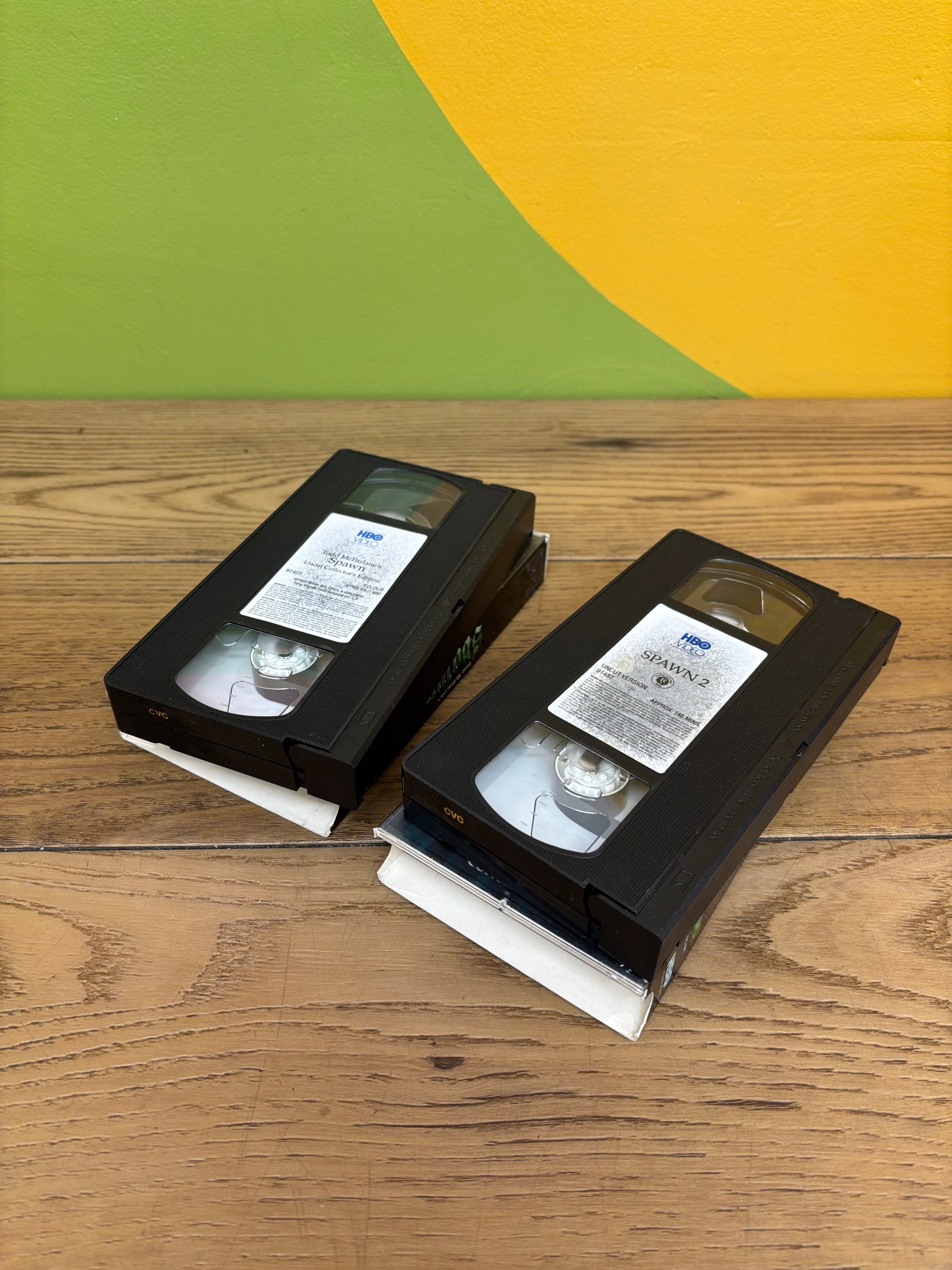 Spawn 1 & 2 VHS