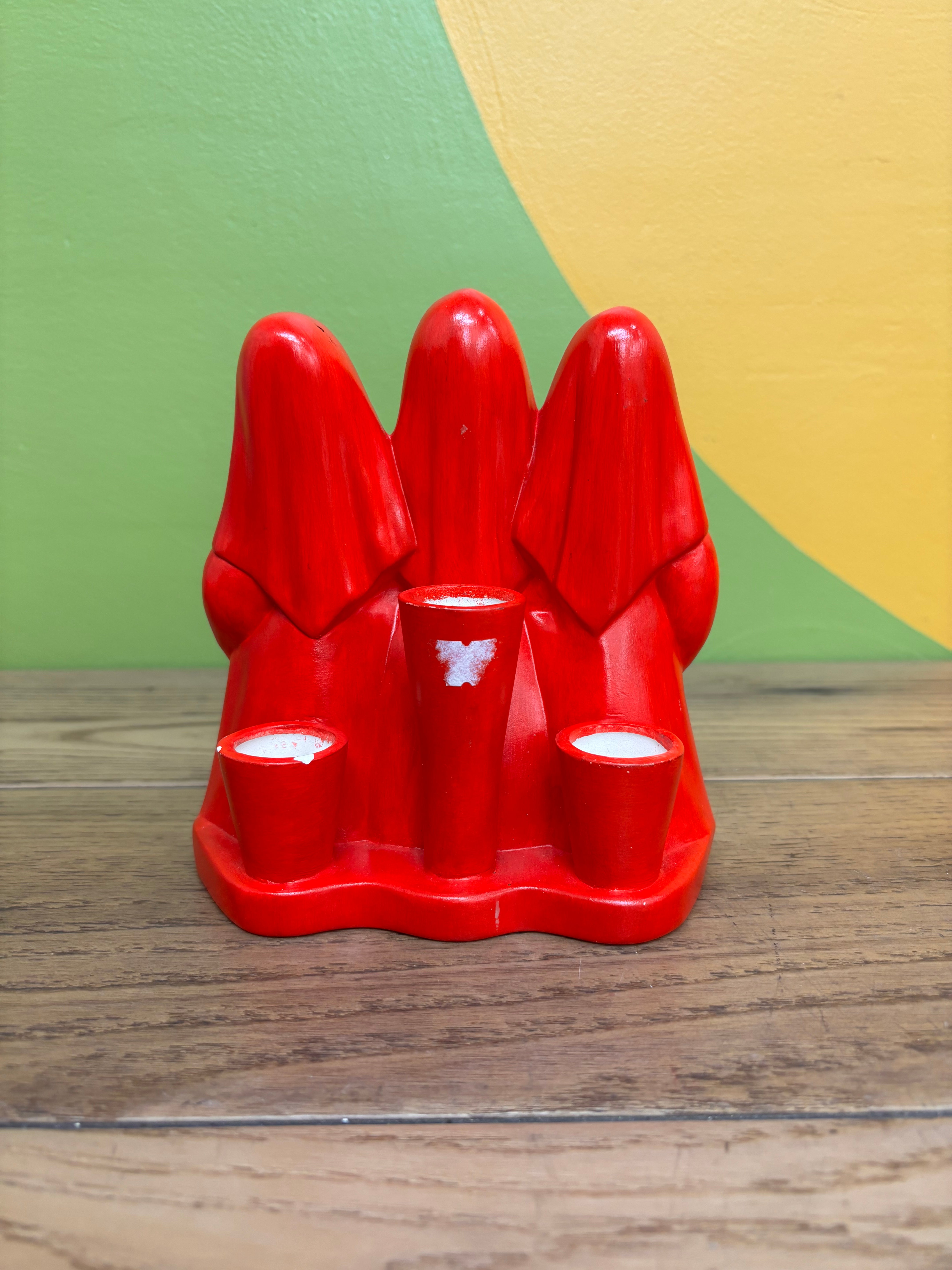 “Three Singing Nuns” Candlestick Holder