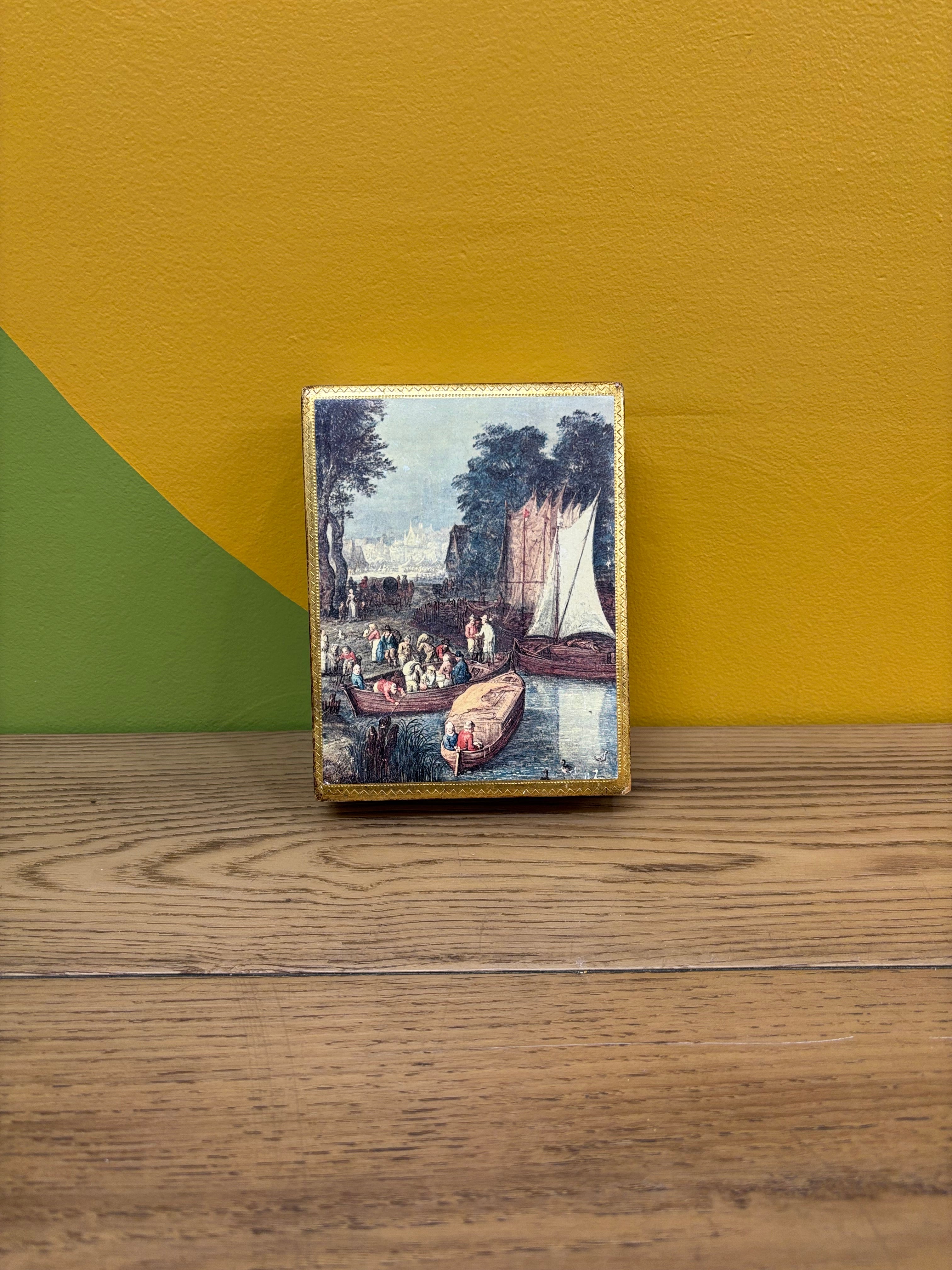 Small Wood Trinket Box