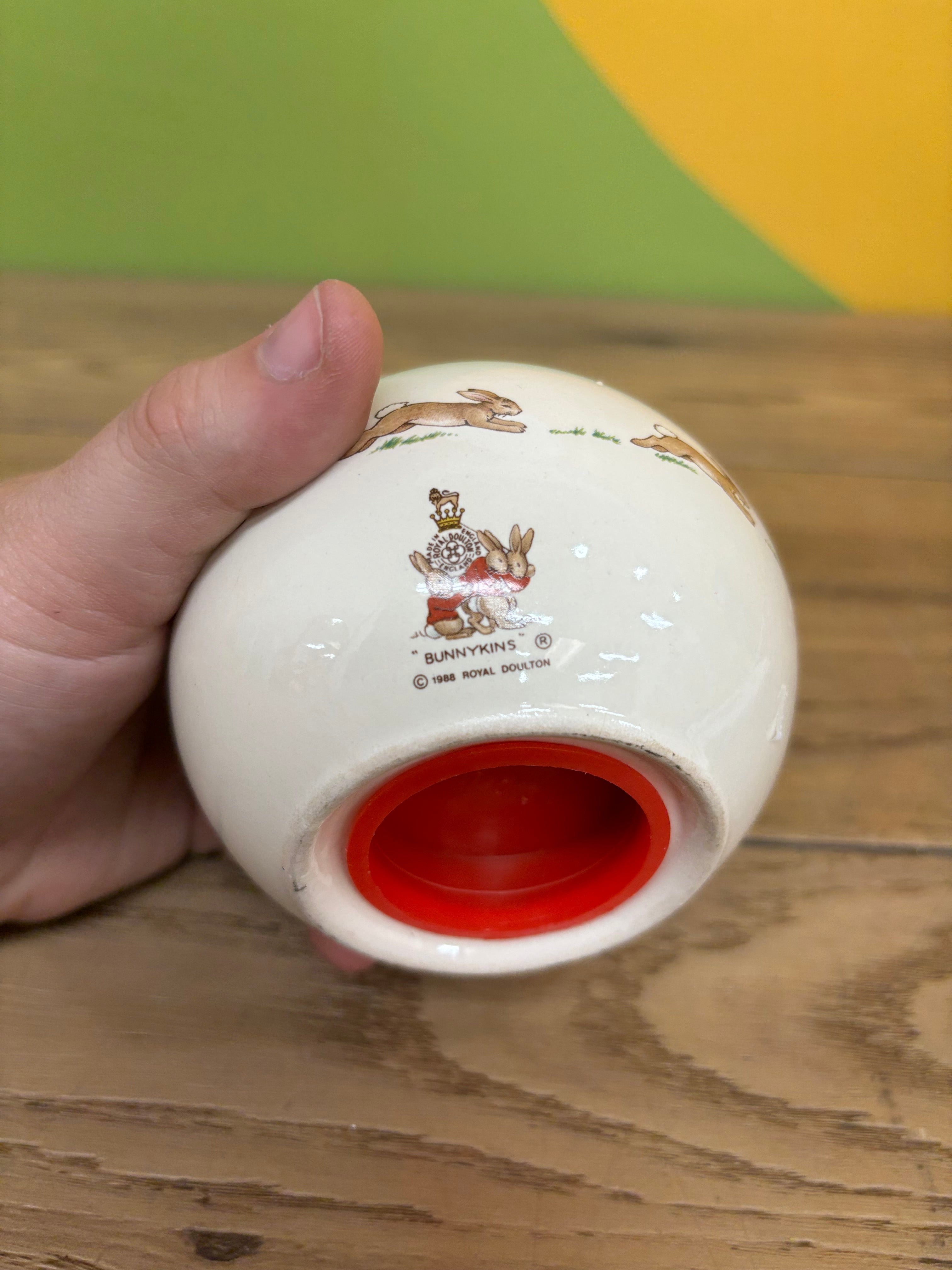 Small Round Bunnykins Coin Bank