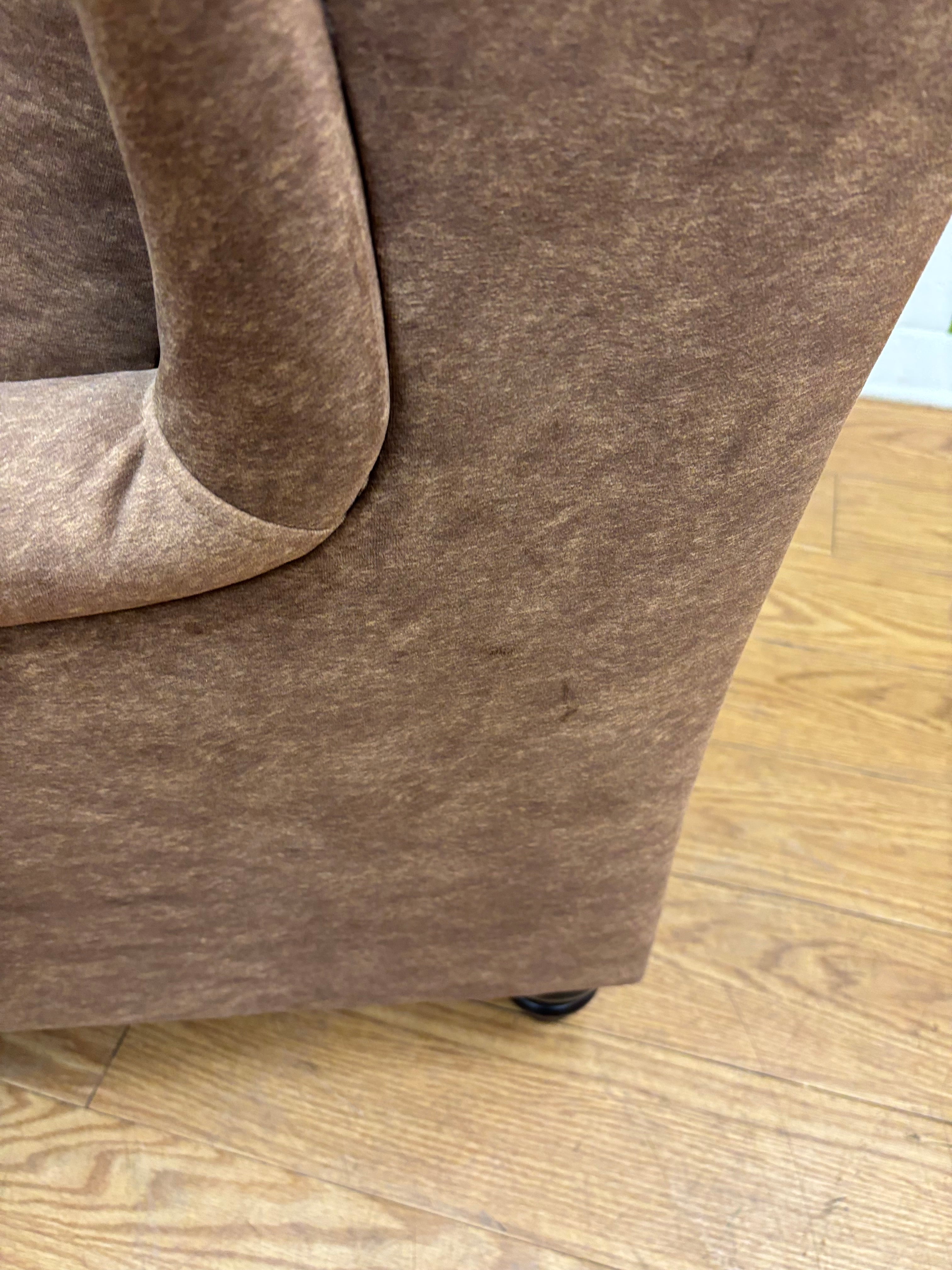 Brown Oversized Armchair