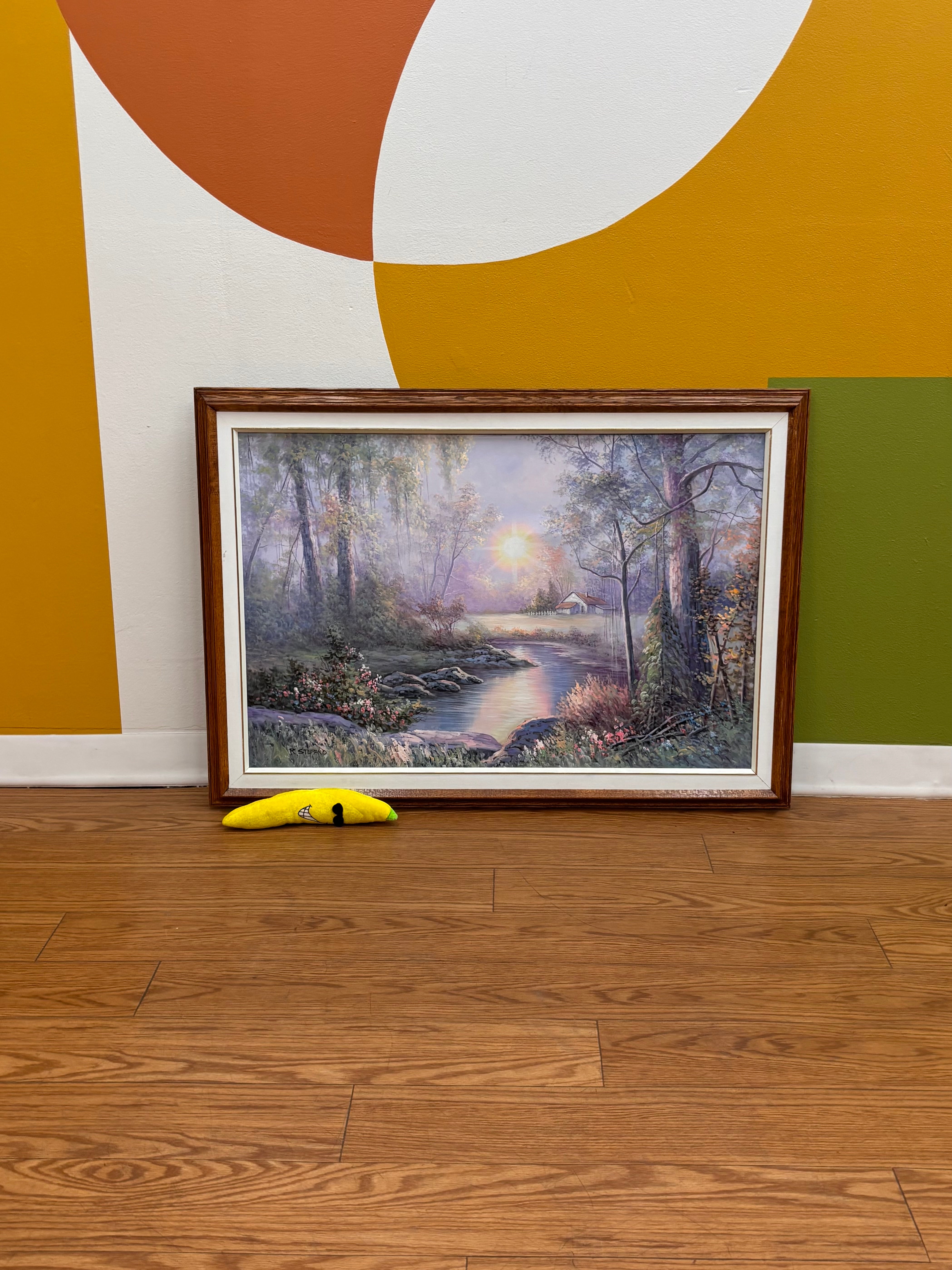 Large Framed Painting