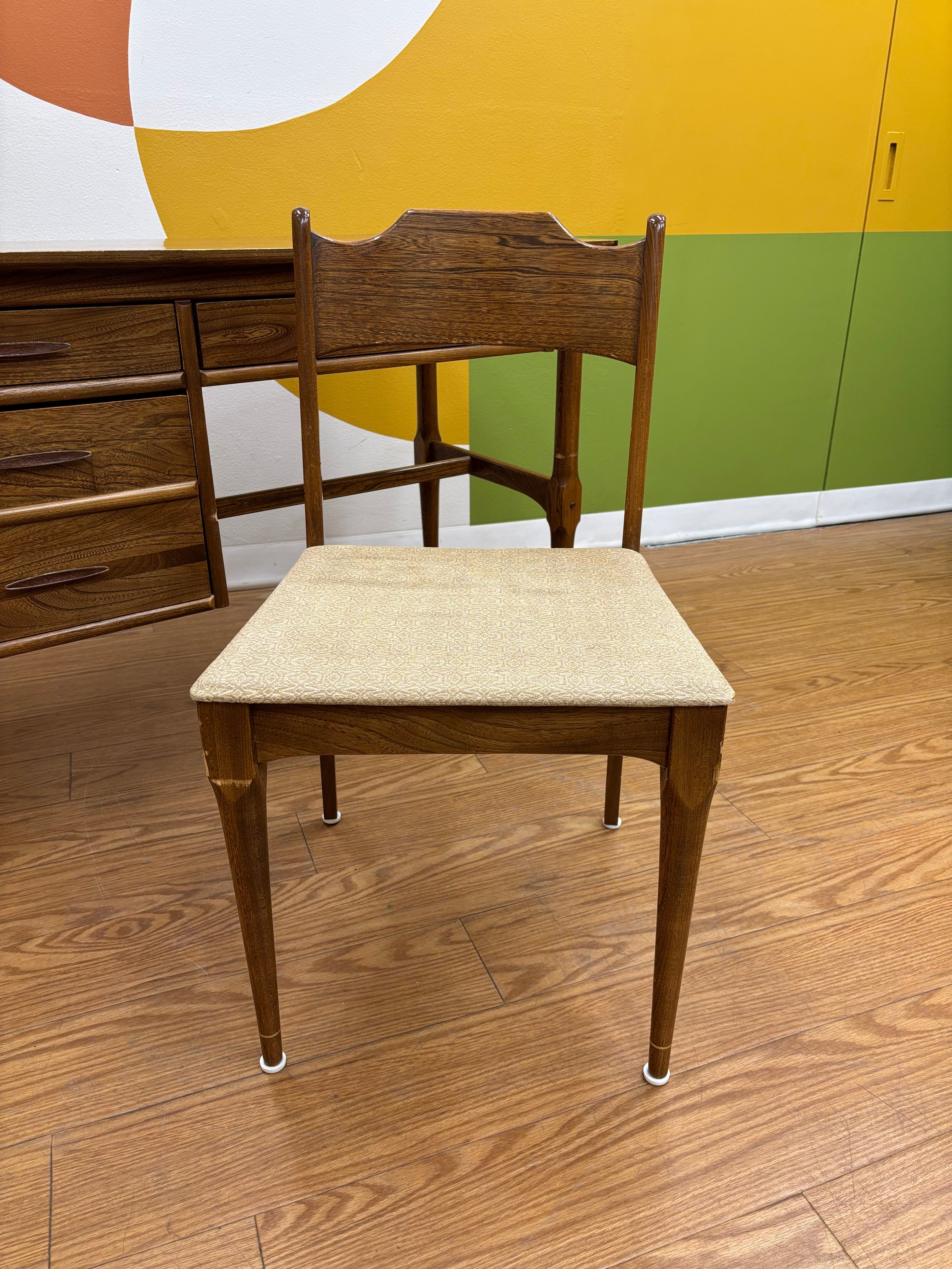 Wood Writing Desk with Matching Chair