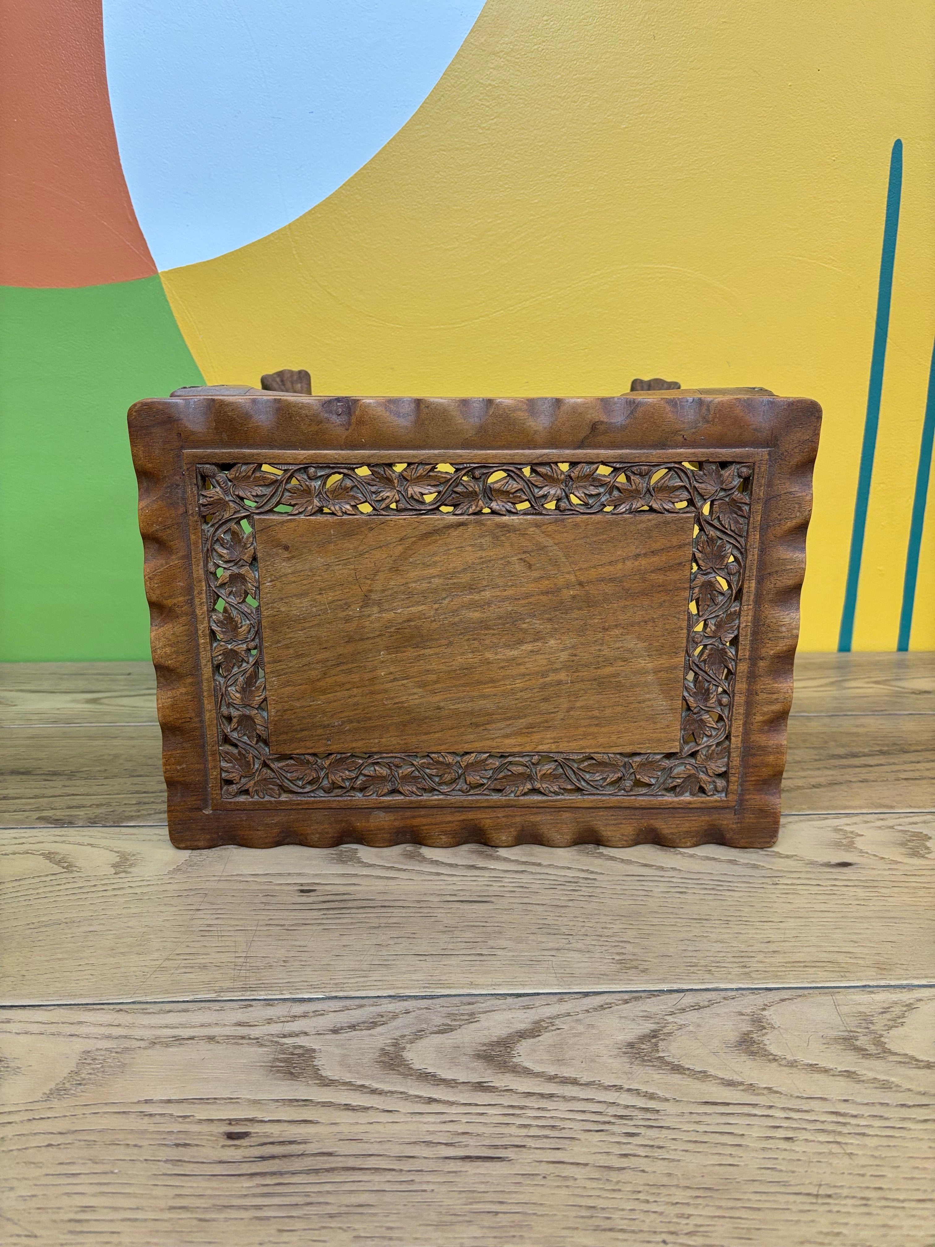 Small Wood Side Table