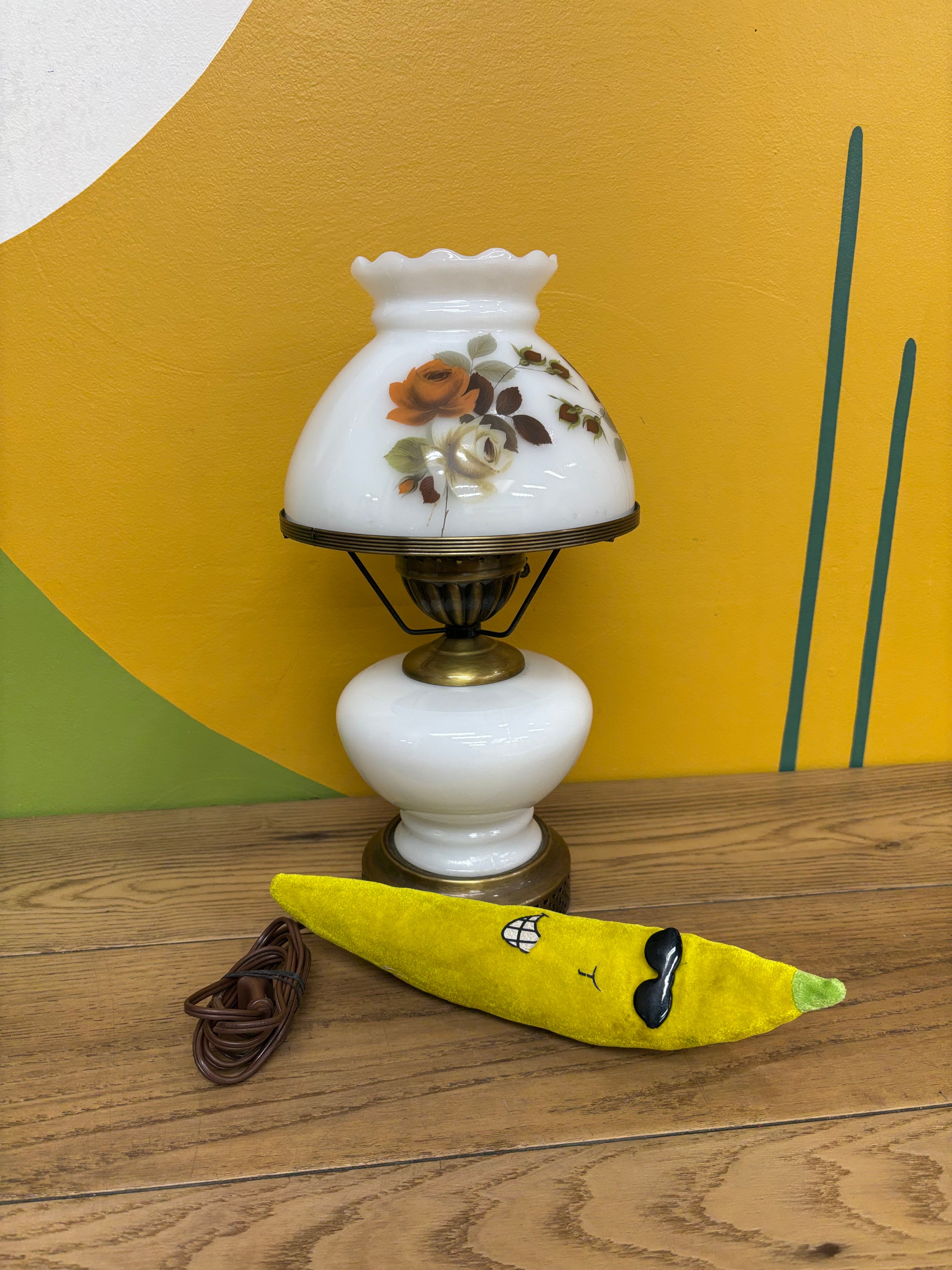 Hurricane Style Table Lamp