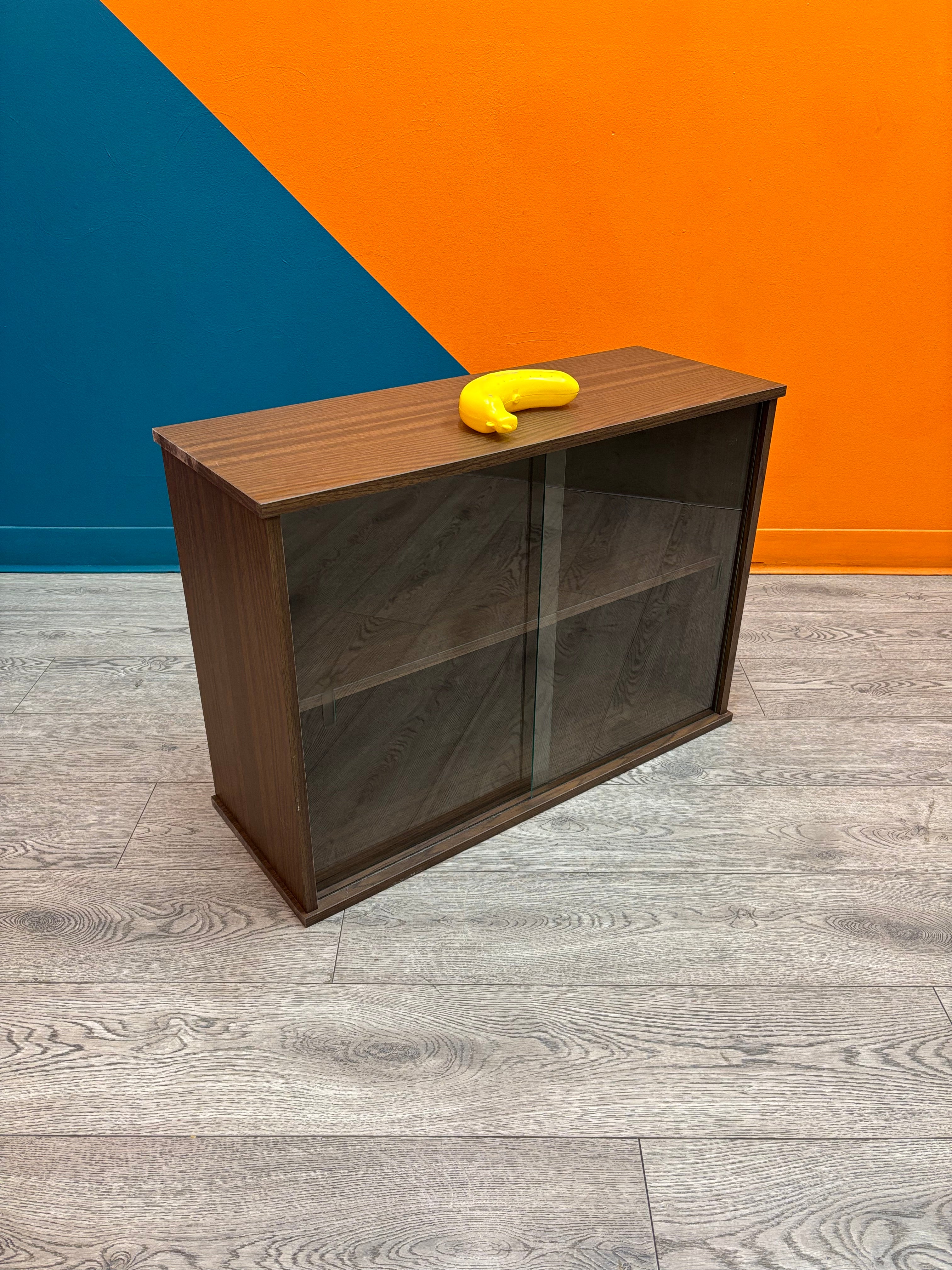 Small Cabinet with Glass Doors