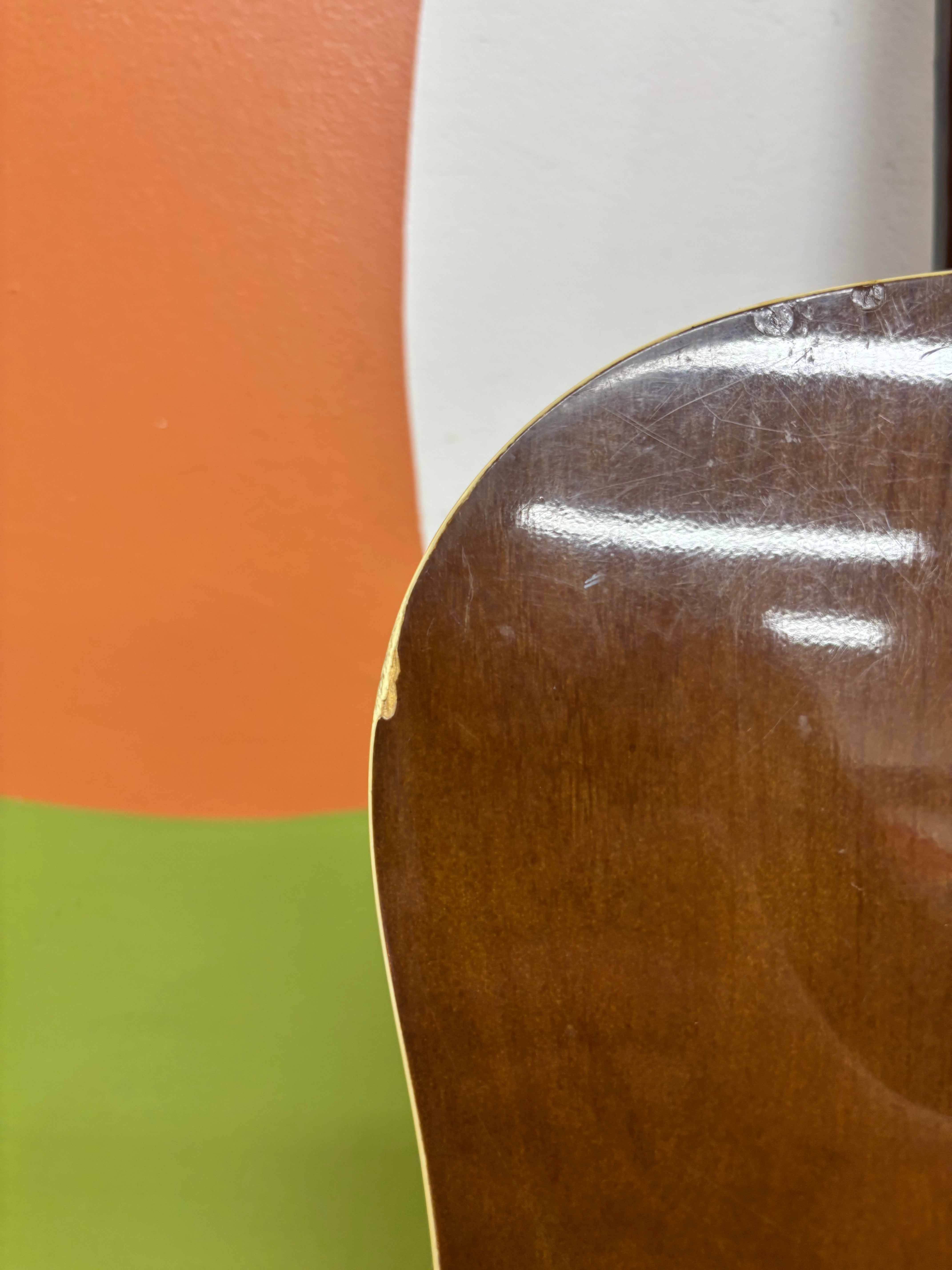 Hand-Painted Anjo Acoustic Guitar