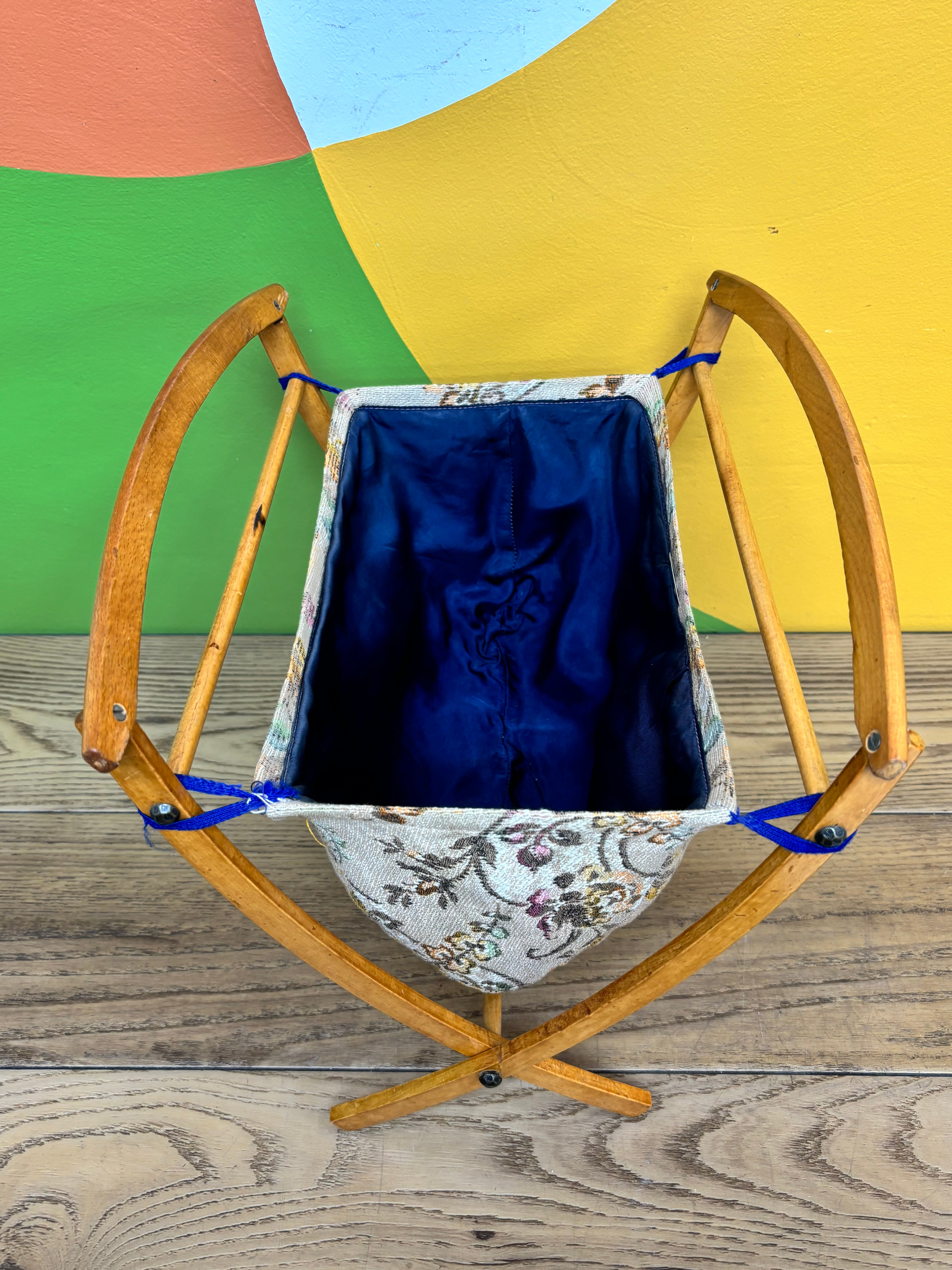 Folding Knitting Basket