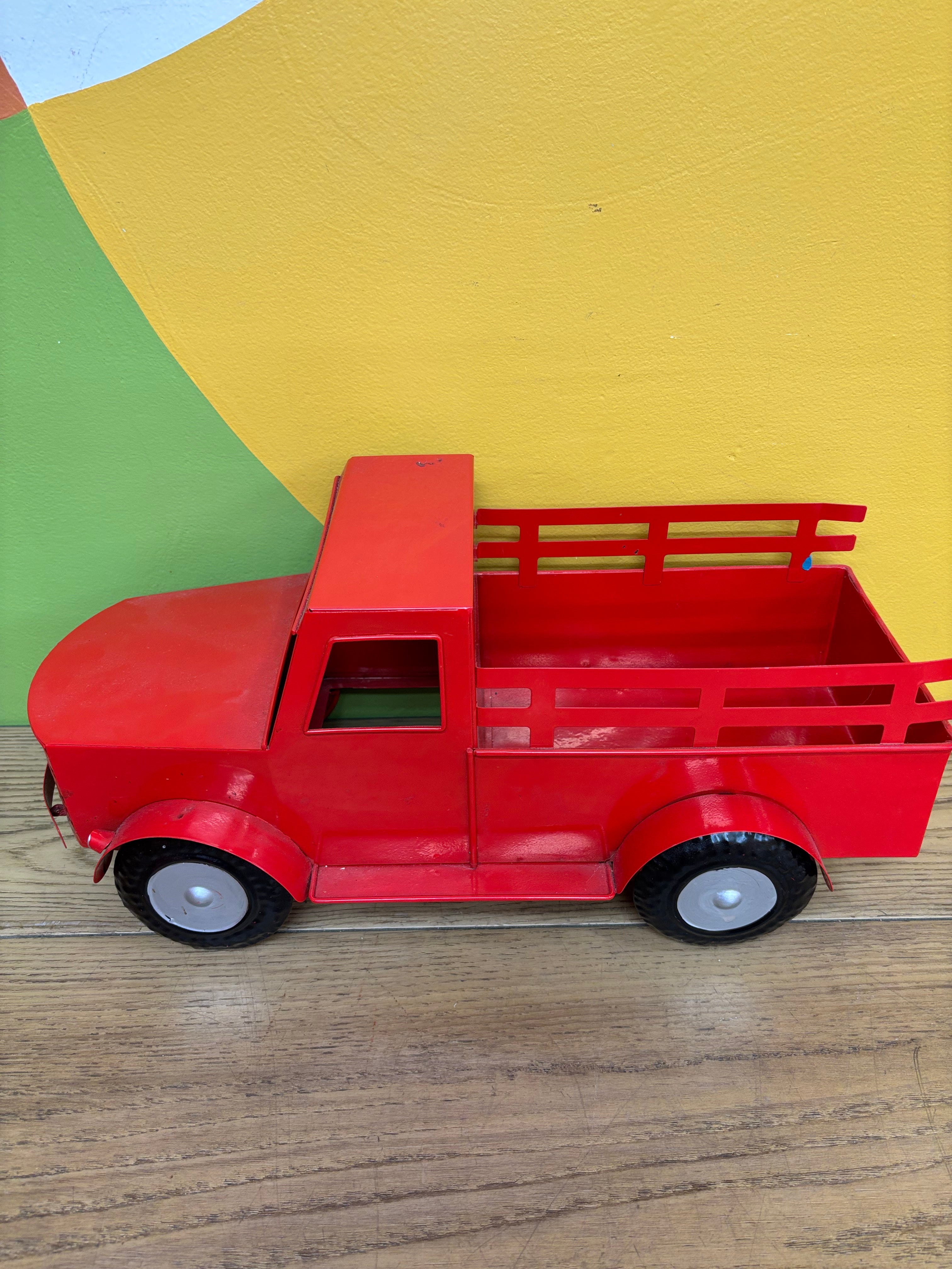 Decorative Red Truck