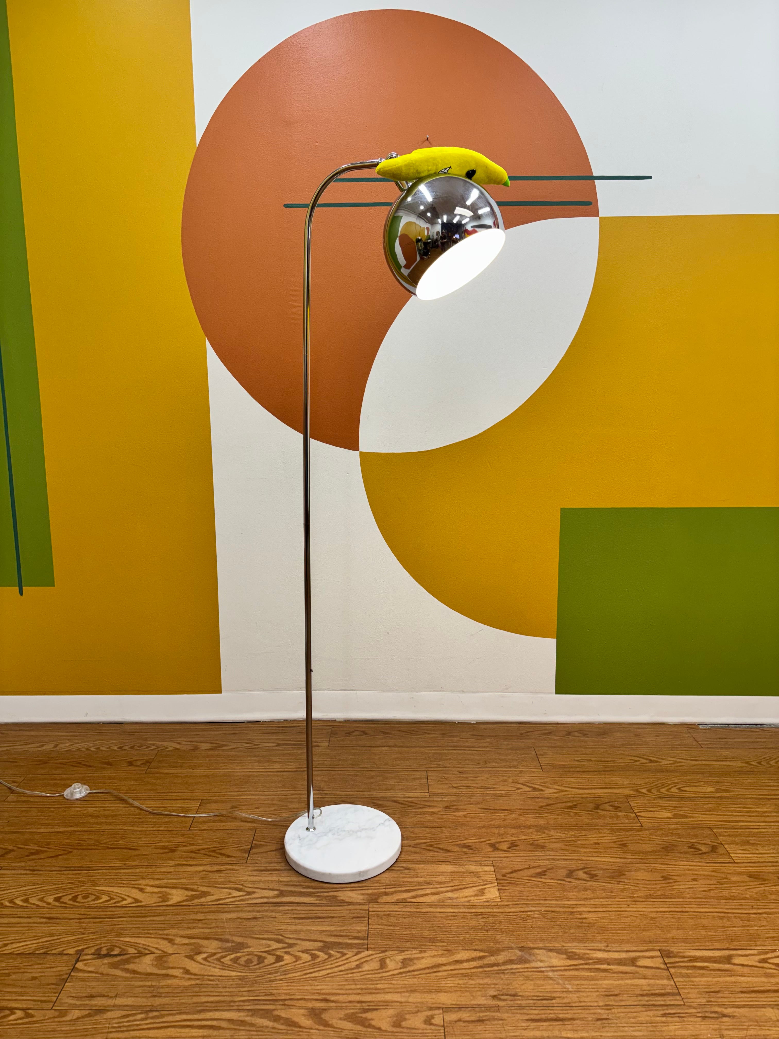 Chrome Floor Lamp