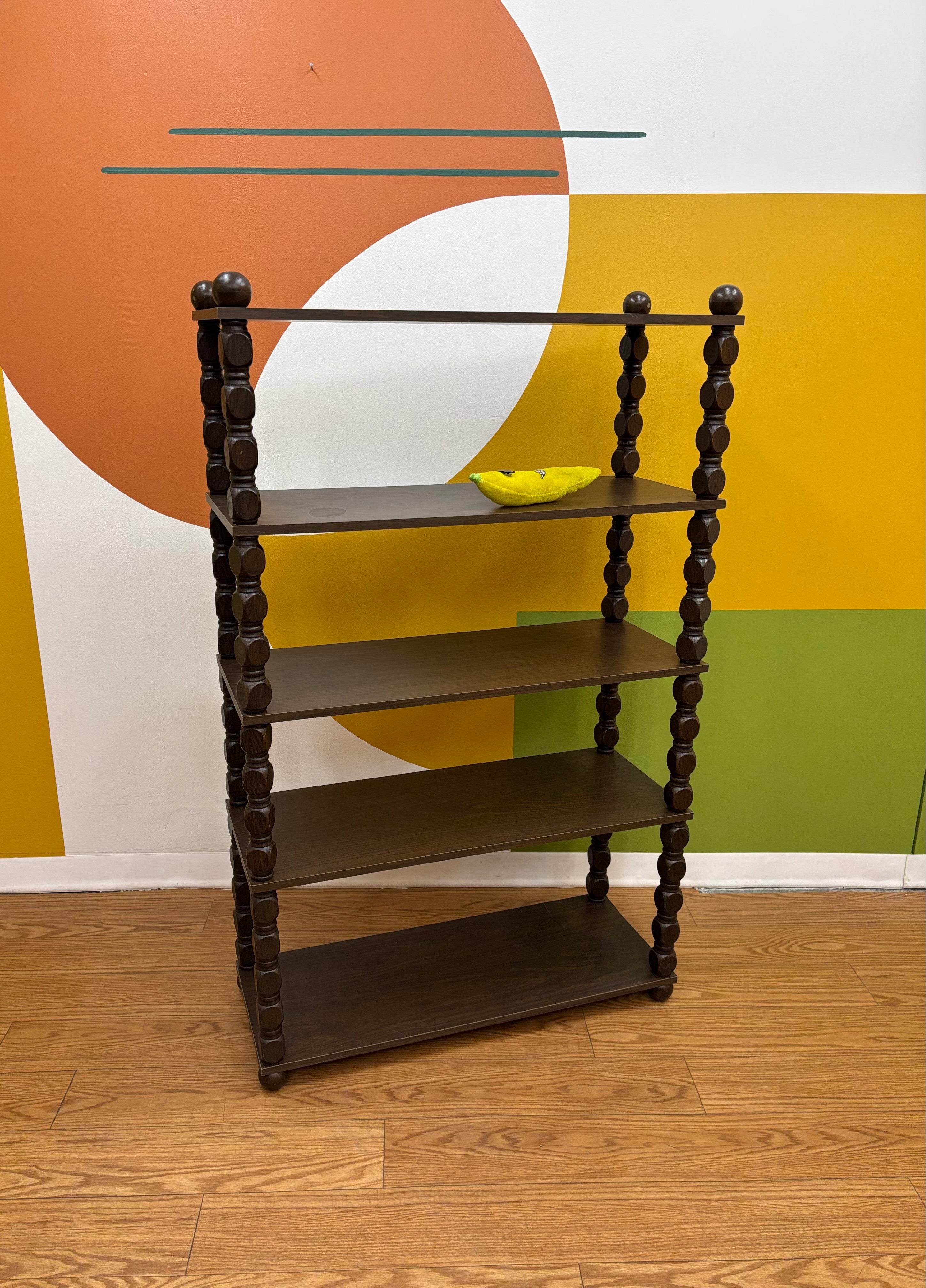 5 Tier Wood Shelf