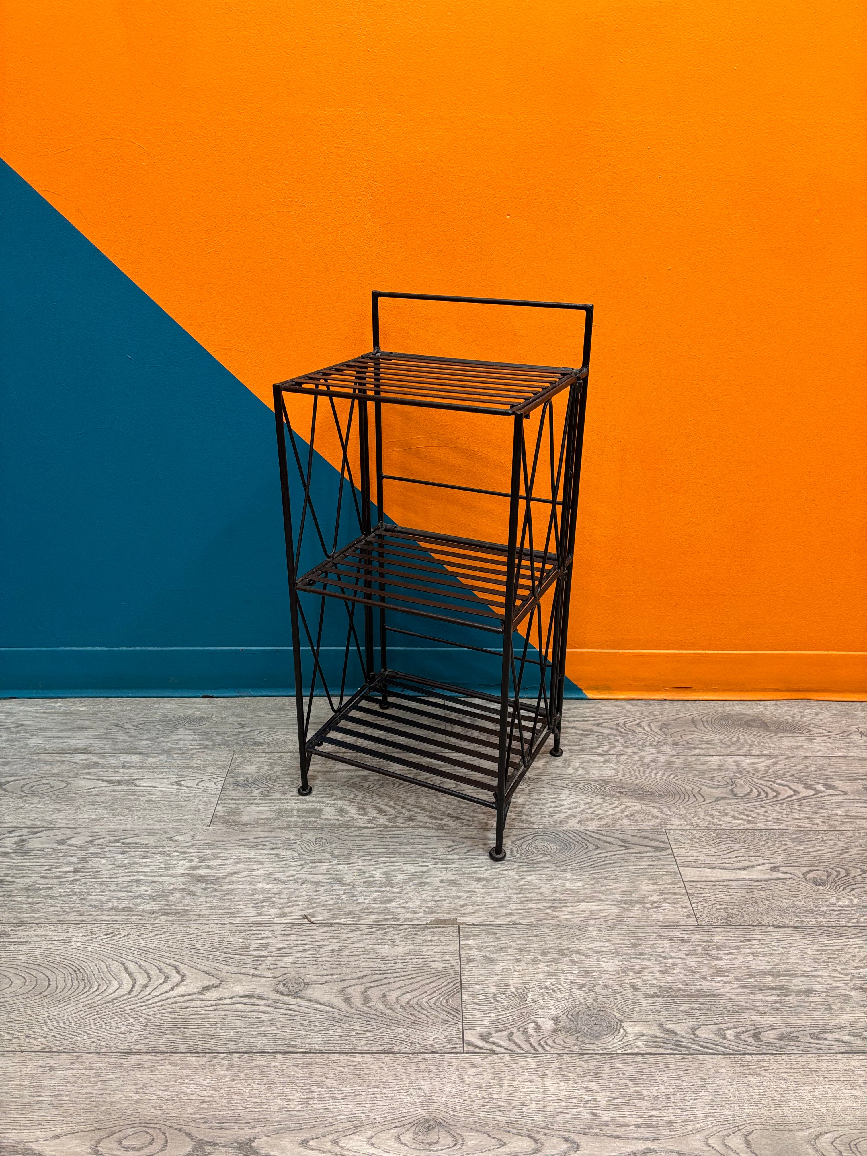 3 Tier Metal Folding Shelf