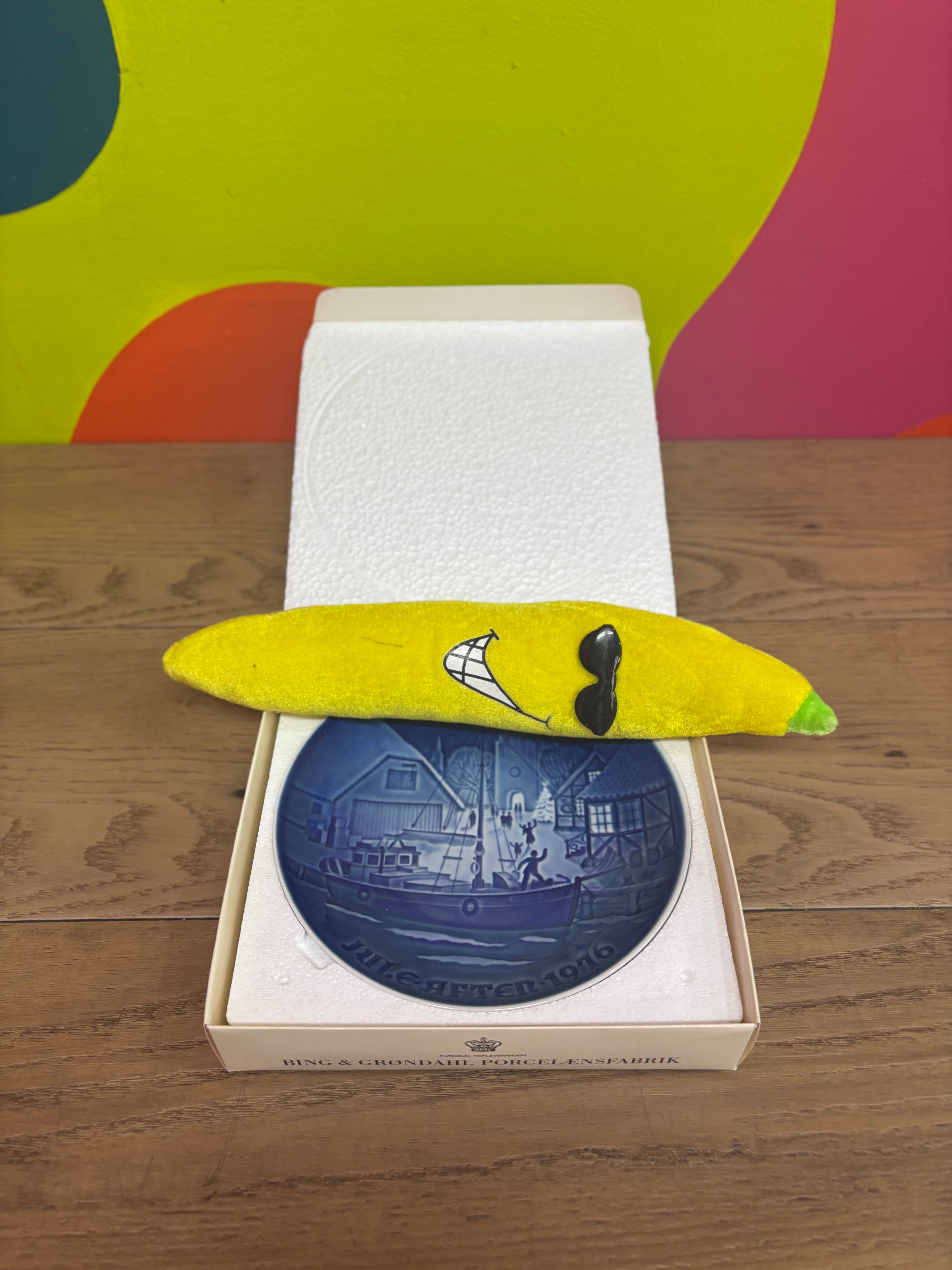 Bing & Grondahl Boat 1976 Plate